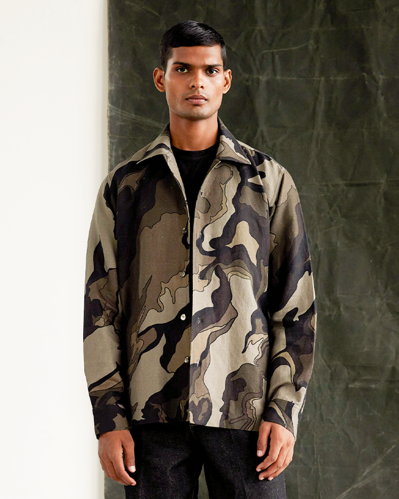 Thumbnail preview #0 for Molten Camouflage Overshirt