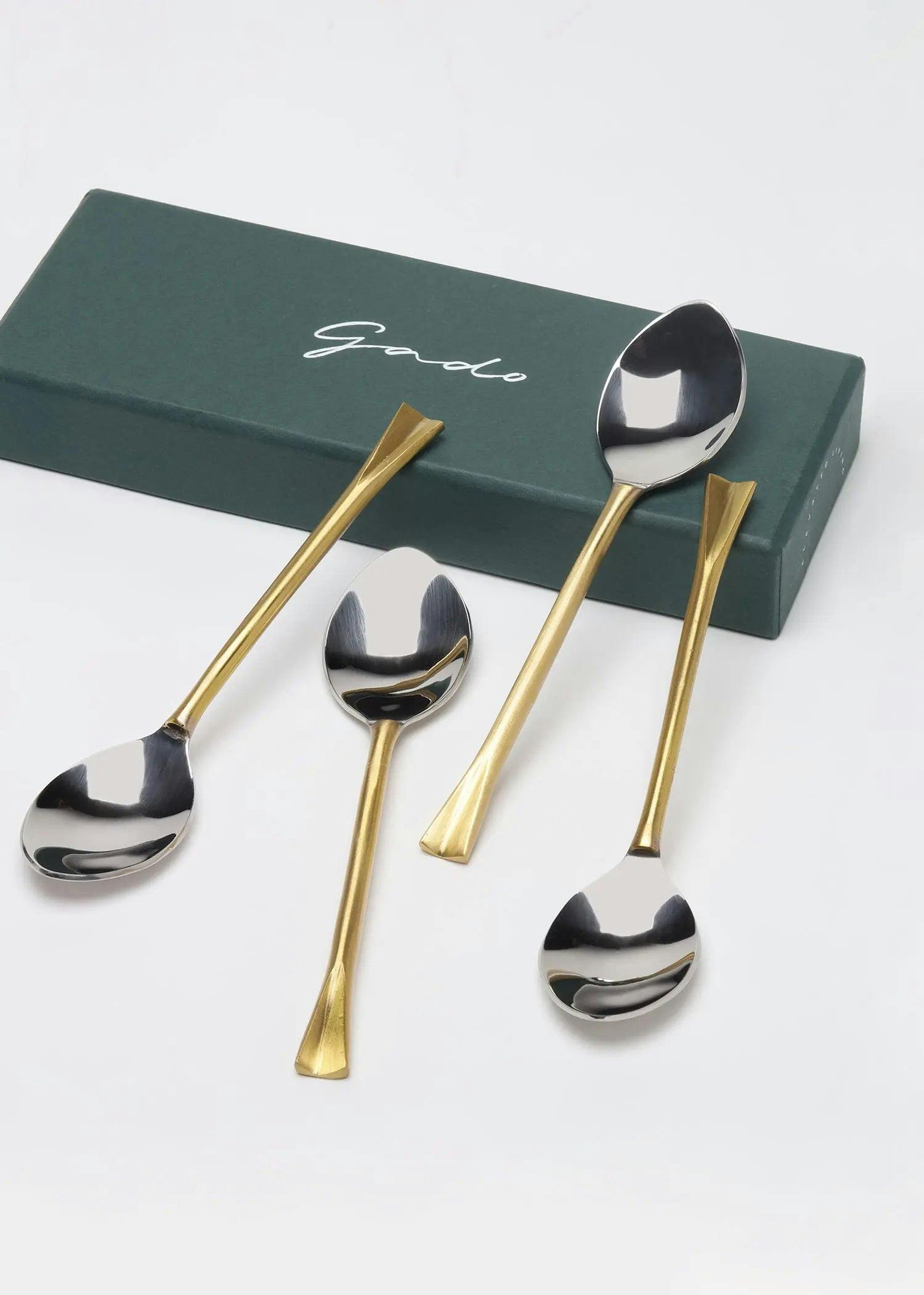 Thumbnail preview #2 for Sona Chaandi Dessert Spoons