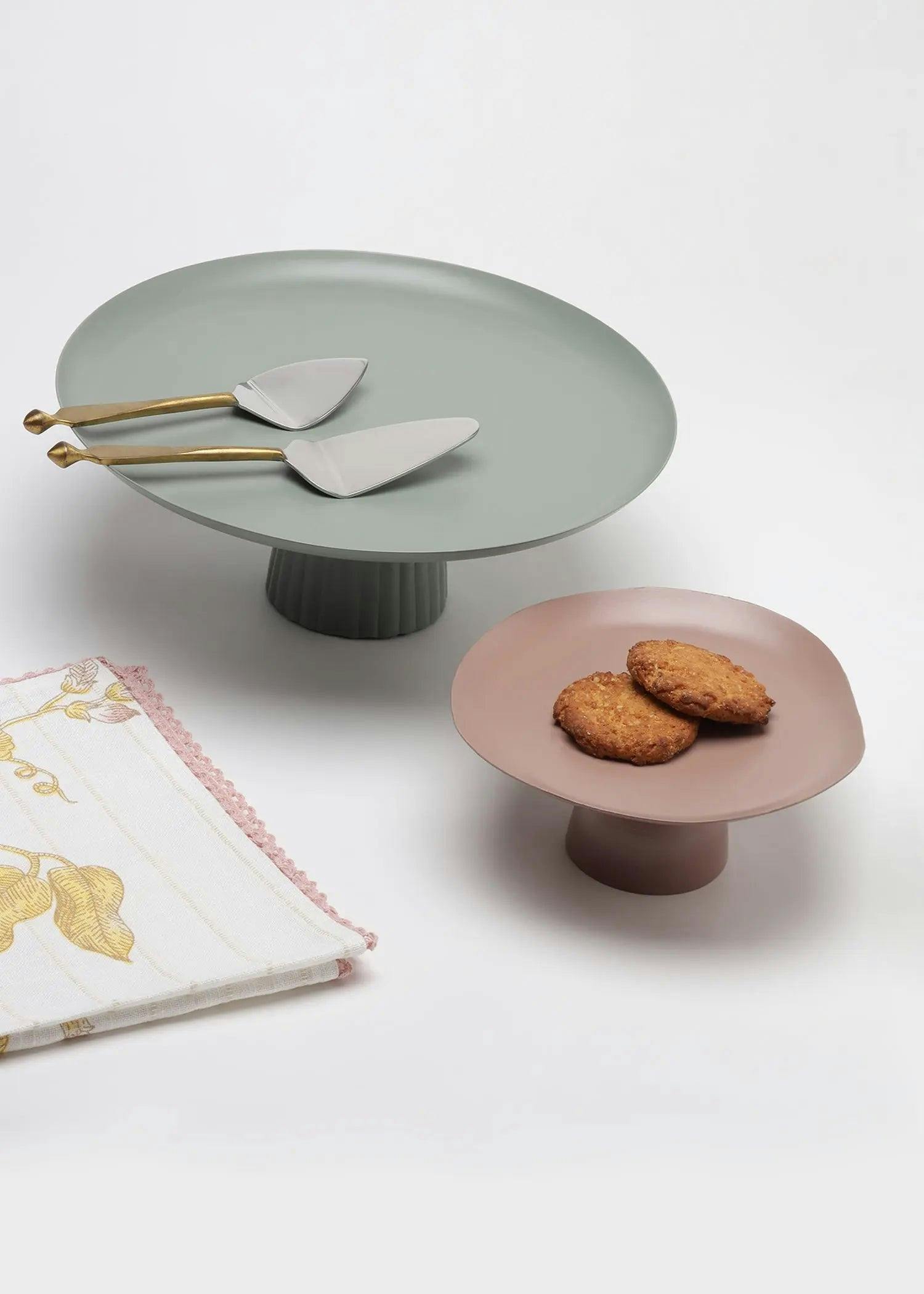 Thumbnail preview #3 for Avisa Cake Stand-Sage Green