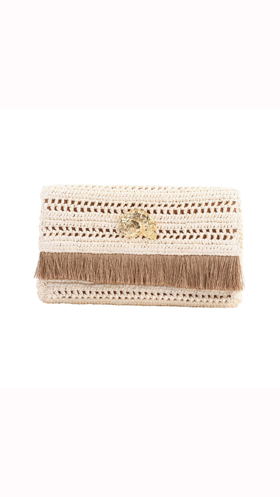 Thumbnail preview #2 for Slim Real Raffia Clutch