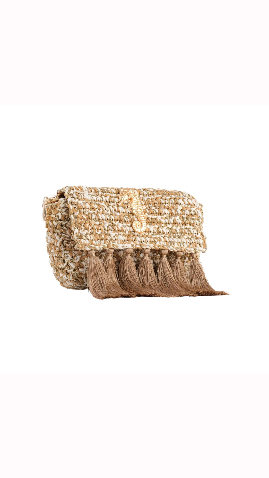 Thumbnail preview #4 for 4 Weave Real Raffia Clutch