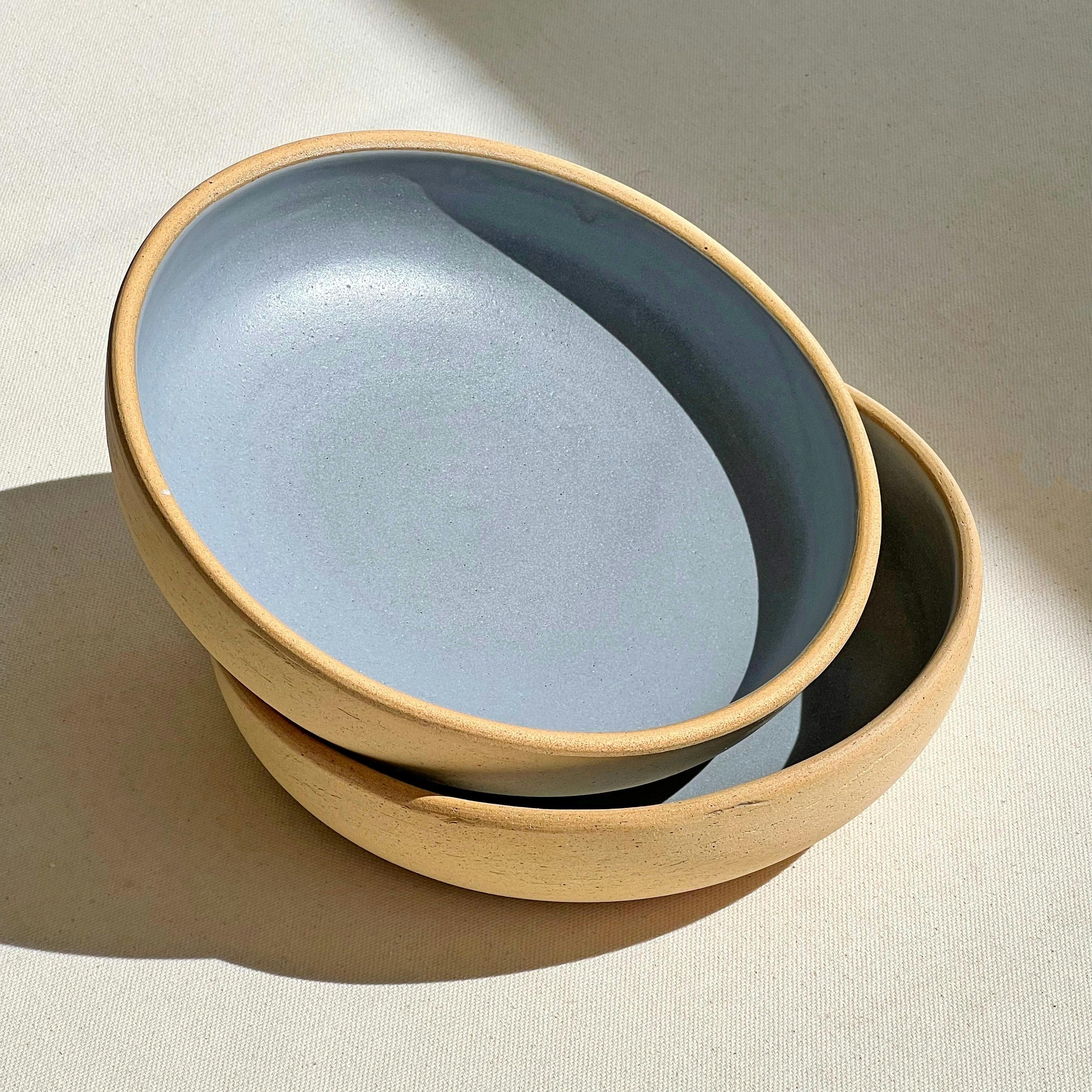 Coupe Pasta Bowl in Earl Grey, a product by Midori Collective