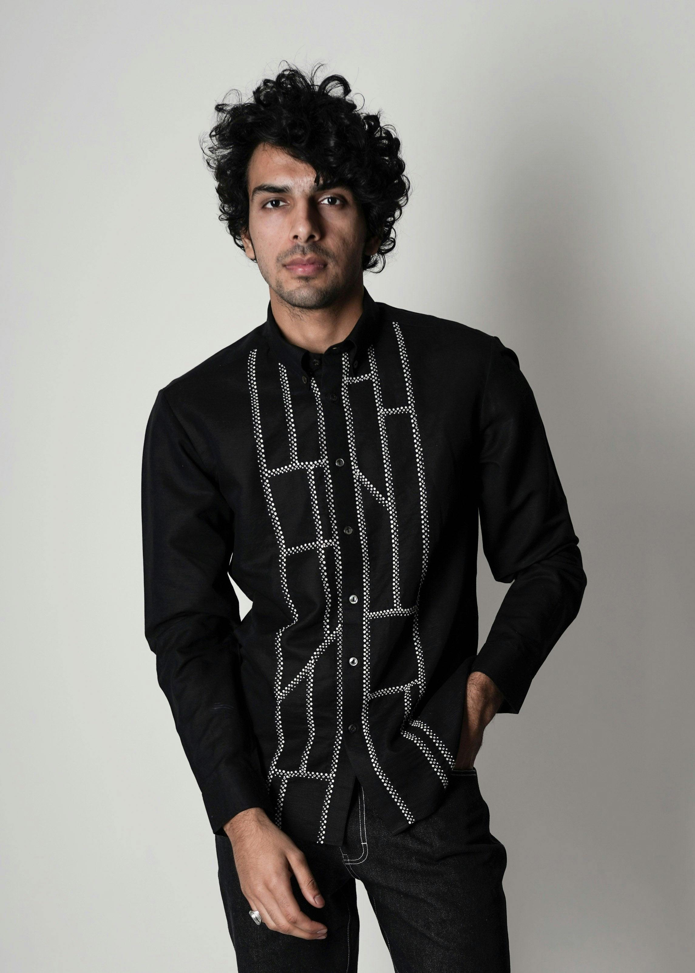 Hand Embroidered Shirt, a product by Country Made