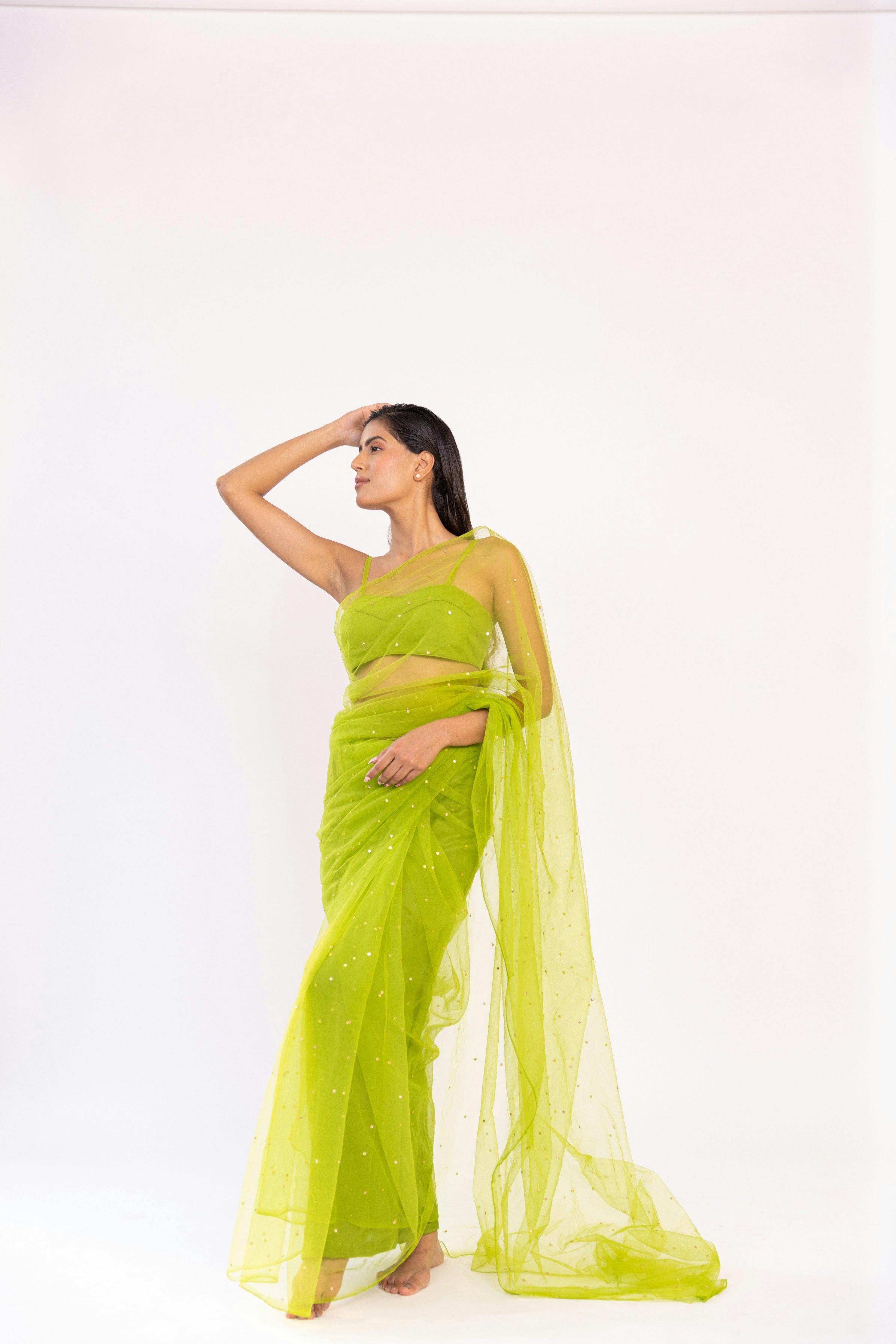 Thumbnail preview #0 for Chahna Mukesh Net Saree
