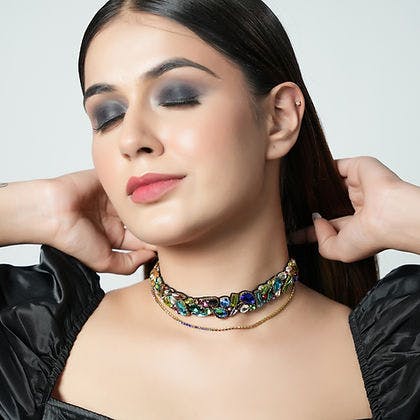Brittney Necklace, a product by Label Pooja Rohra