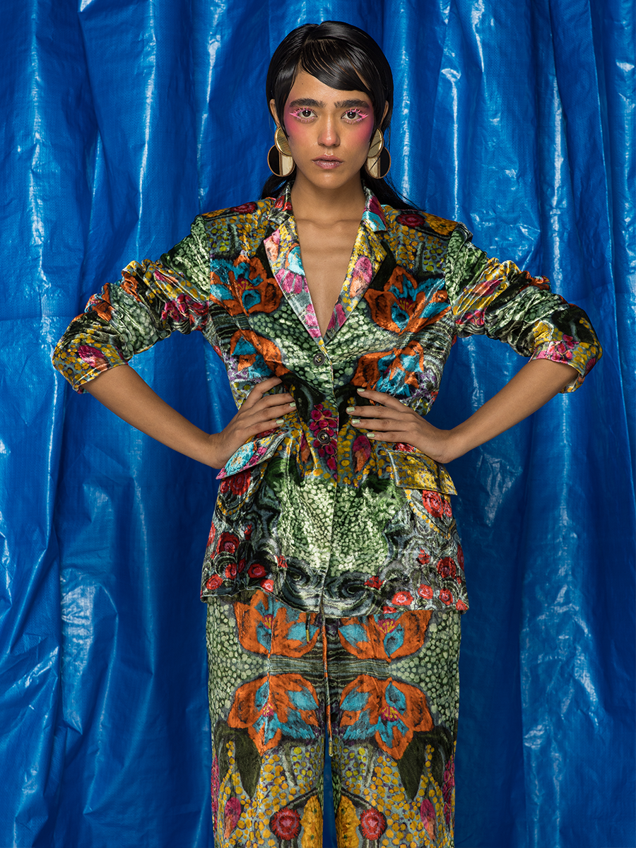 Thumbnail preview #5 for PHOOL PATTE BLAZER CO-ORD