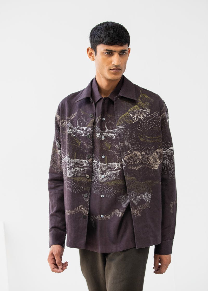 DUNKIRK PRINTED JACKET, a product by Country Made