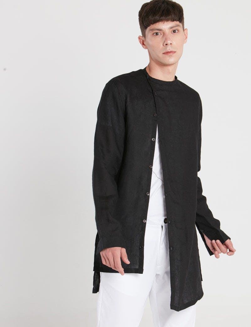 ANSLEY KURTA - BLACK, a product by Son of a Noble