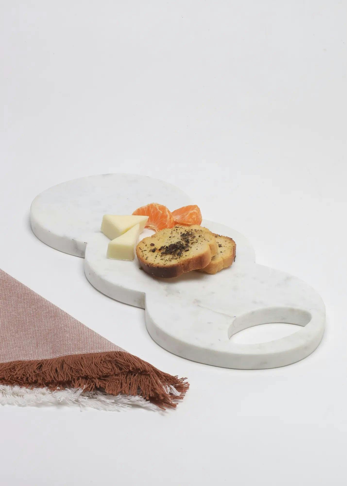 Cloud Marble Platter, a product by Gado Living