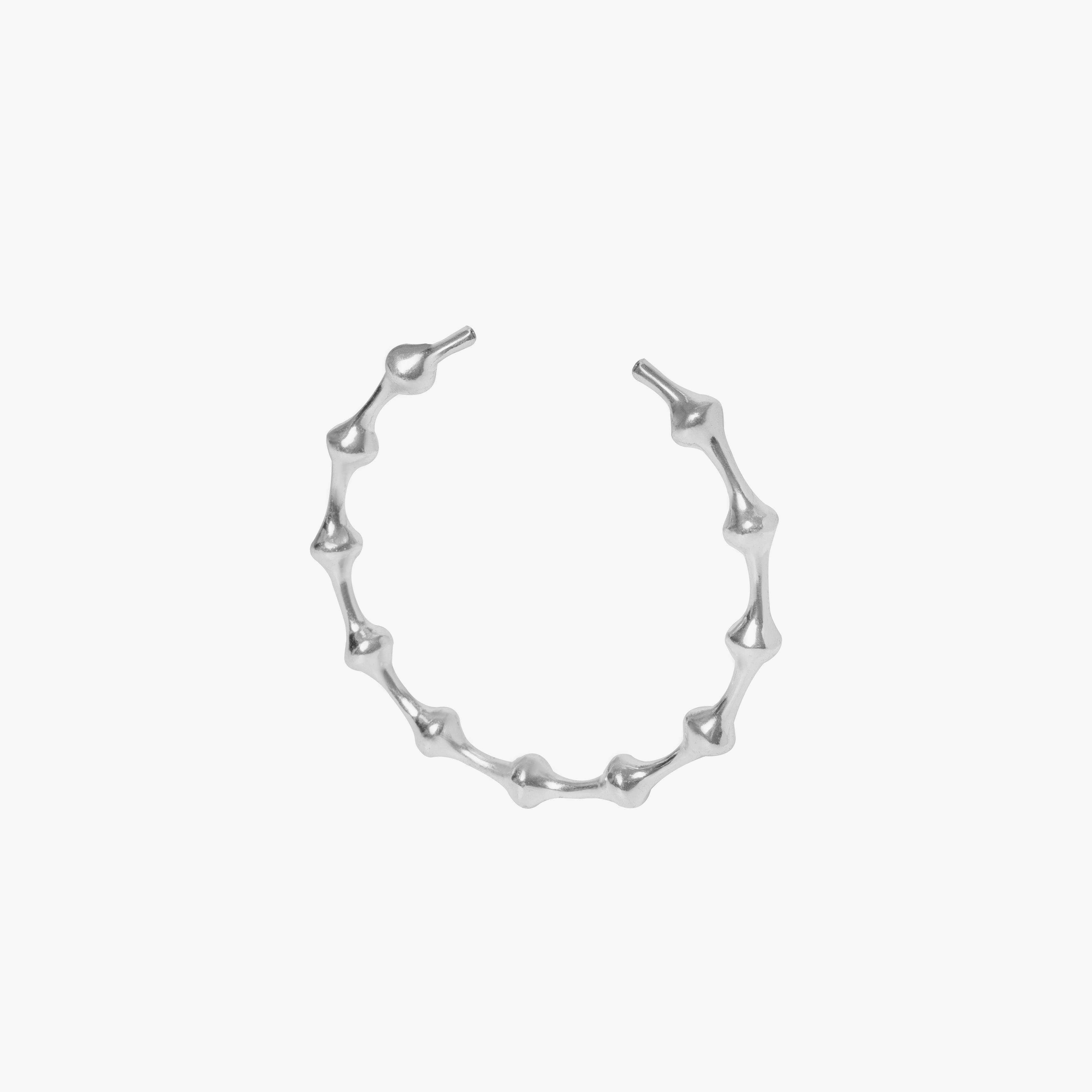 SYMPHONY BANGLE - SILVER TONE, a product by Equiivalence