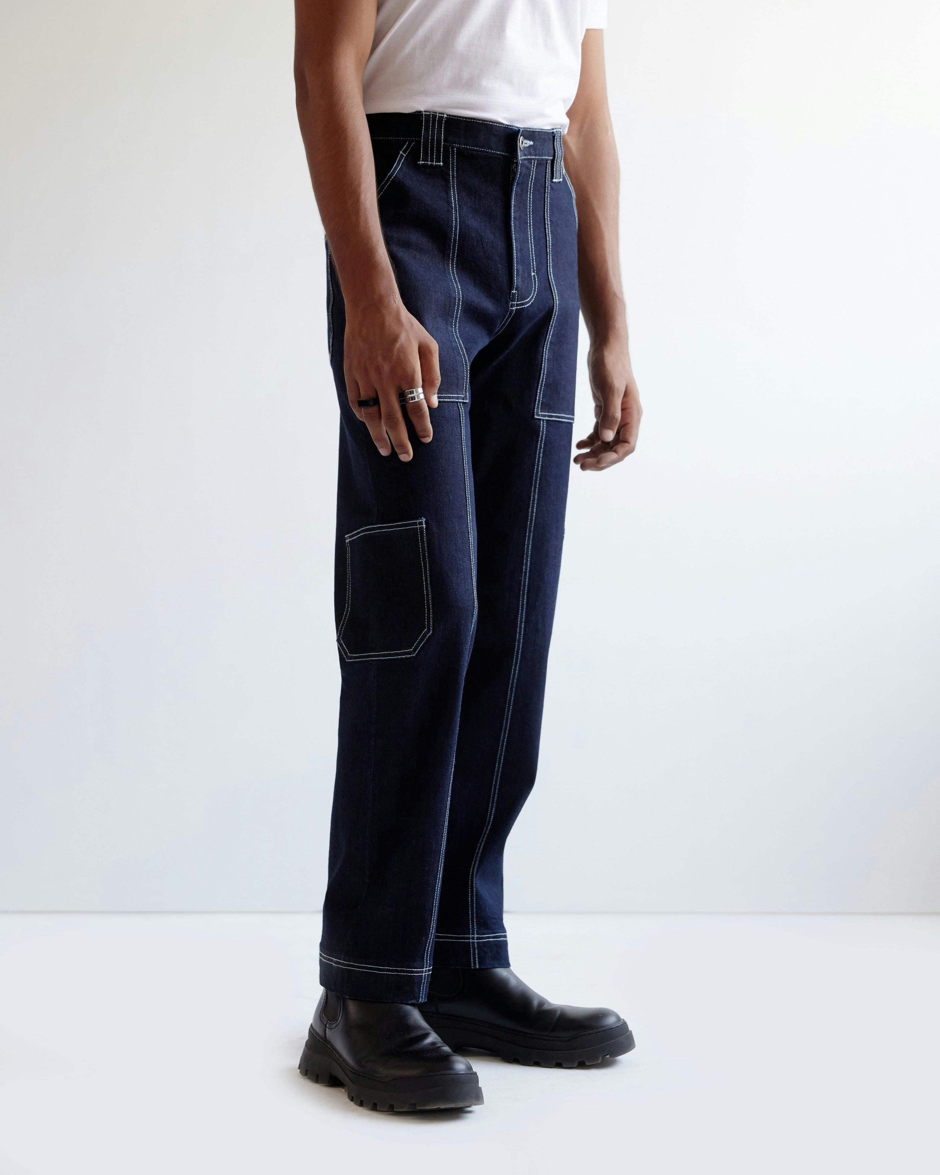 Patch Pocket Denim, a product by Country Made