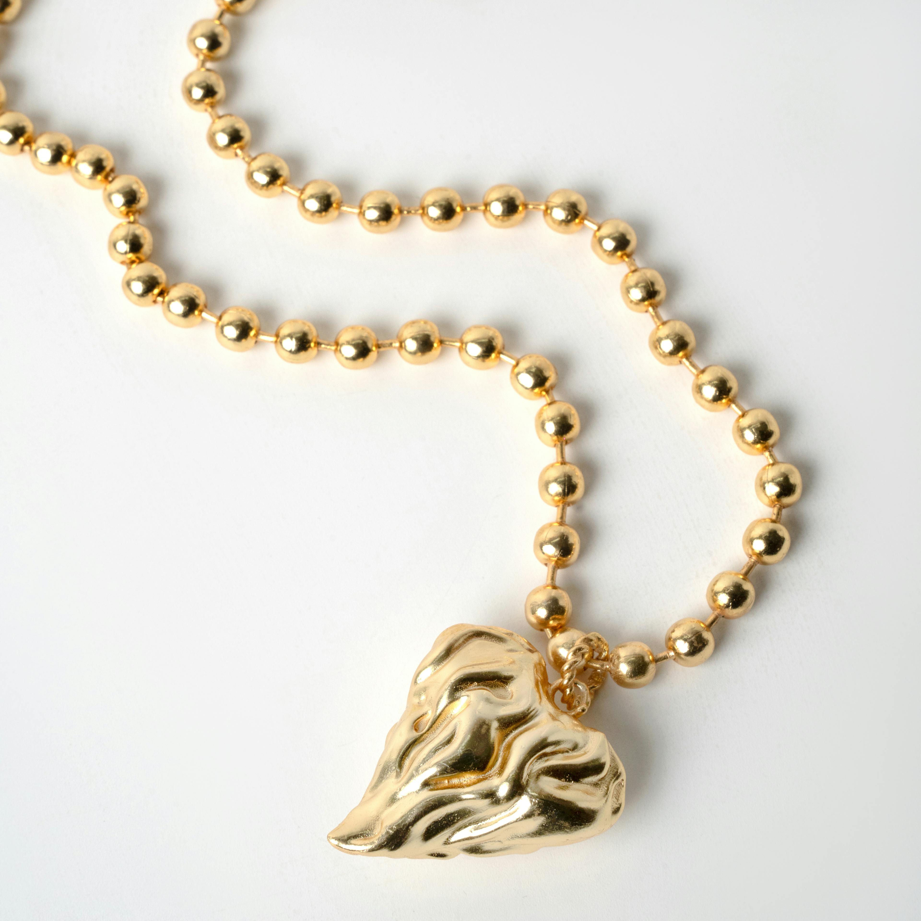 Thumbnail preview #0 for CARDI NECKLACE GOLD TONE