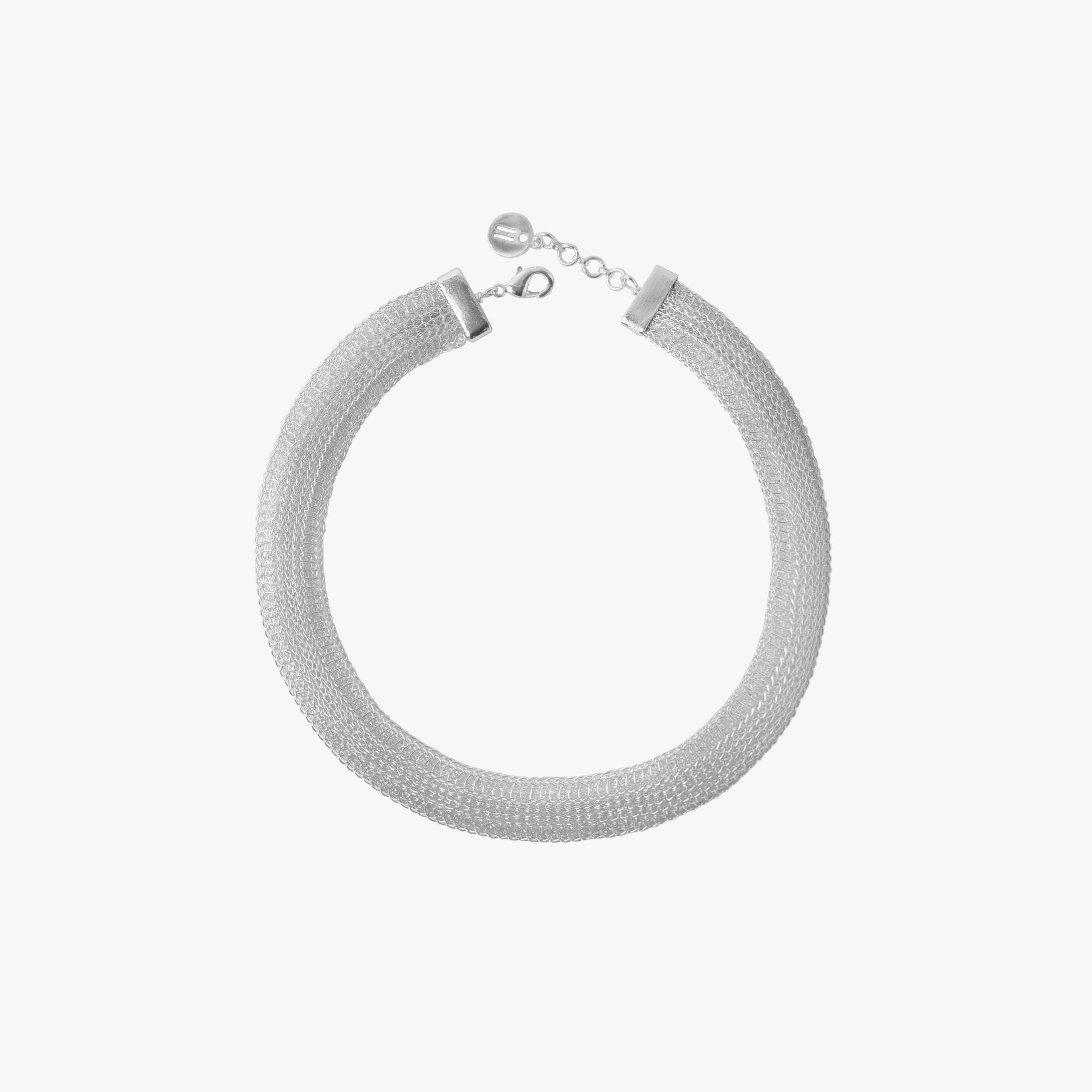 TIME TO SHINE COLLAR SILVER TONE , a product by Equiivalence