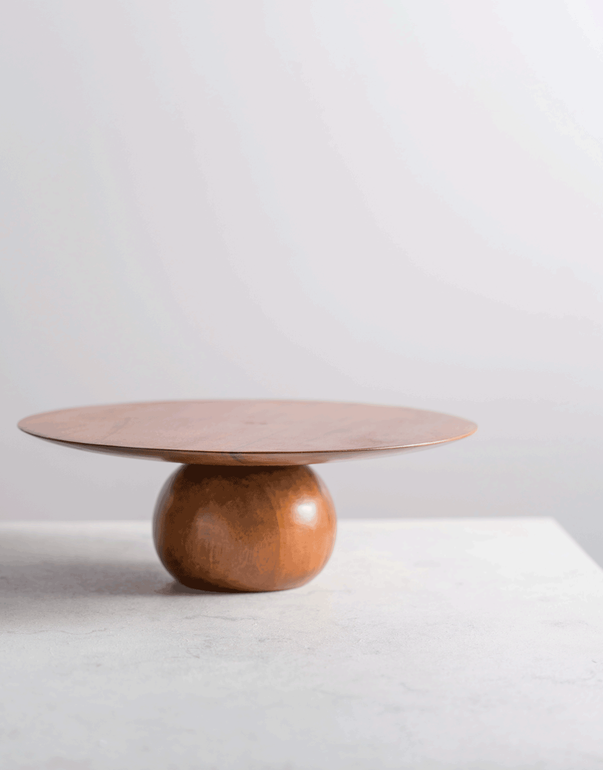 Loom - Unique wooden cake stand with cutters, a product by Araana Homes