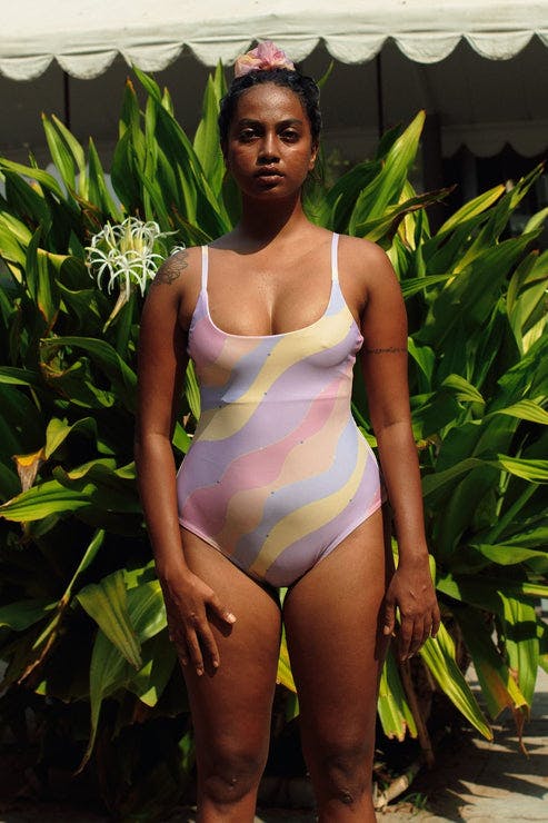 Thumbnail preview #3 for Jasmine Wave One Piece Swimsuit