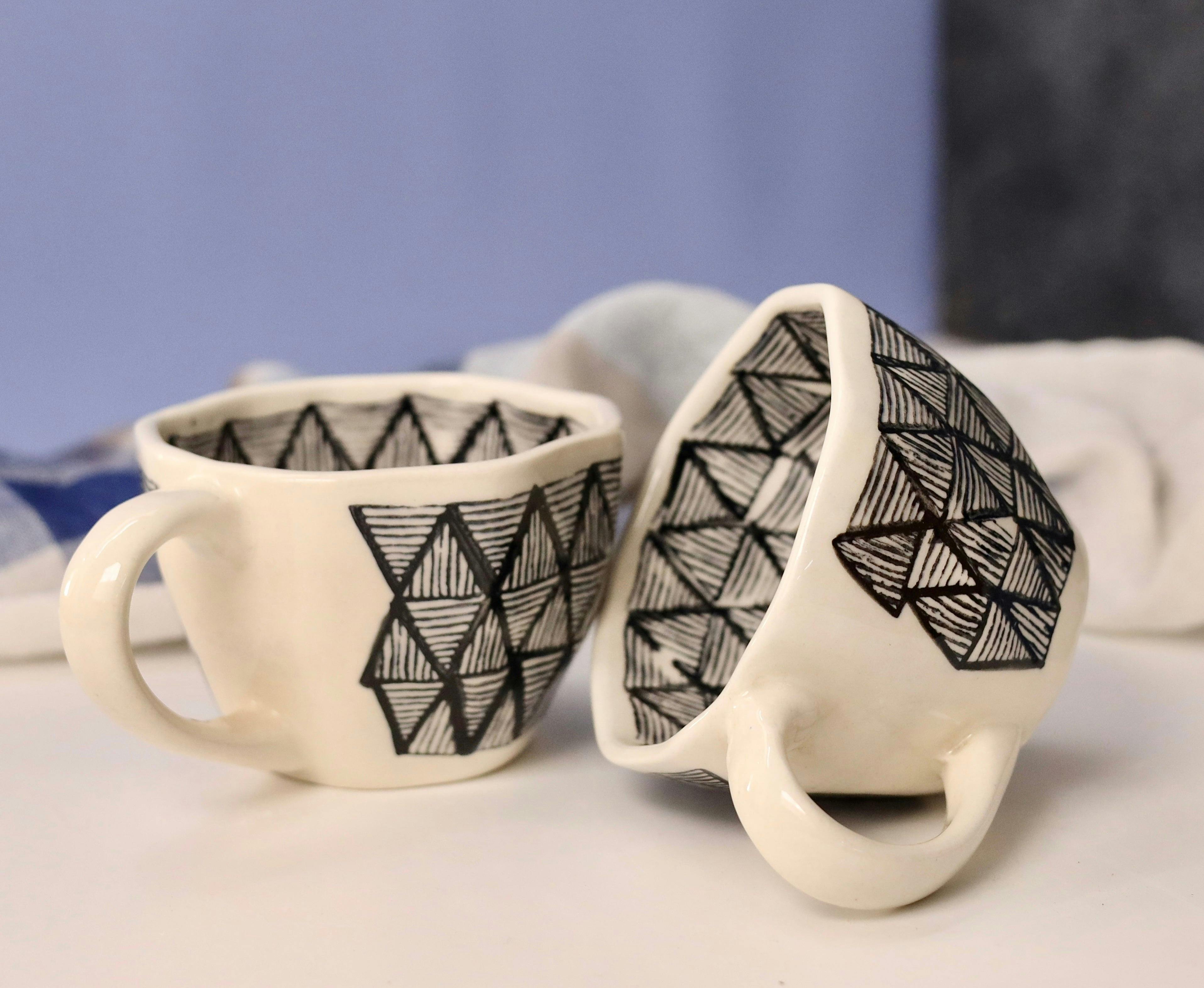 Spaced Out Handmade Mug, a product by Olive Home accent