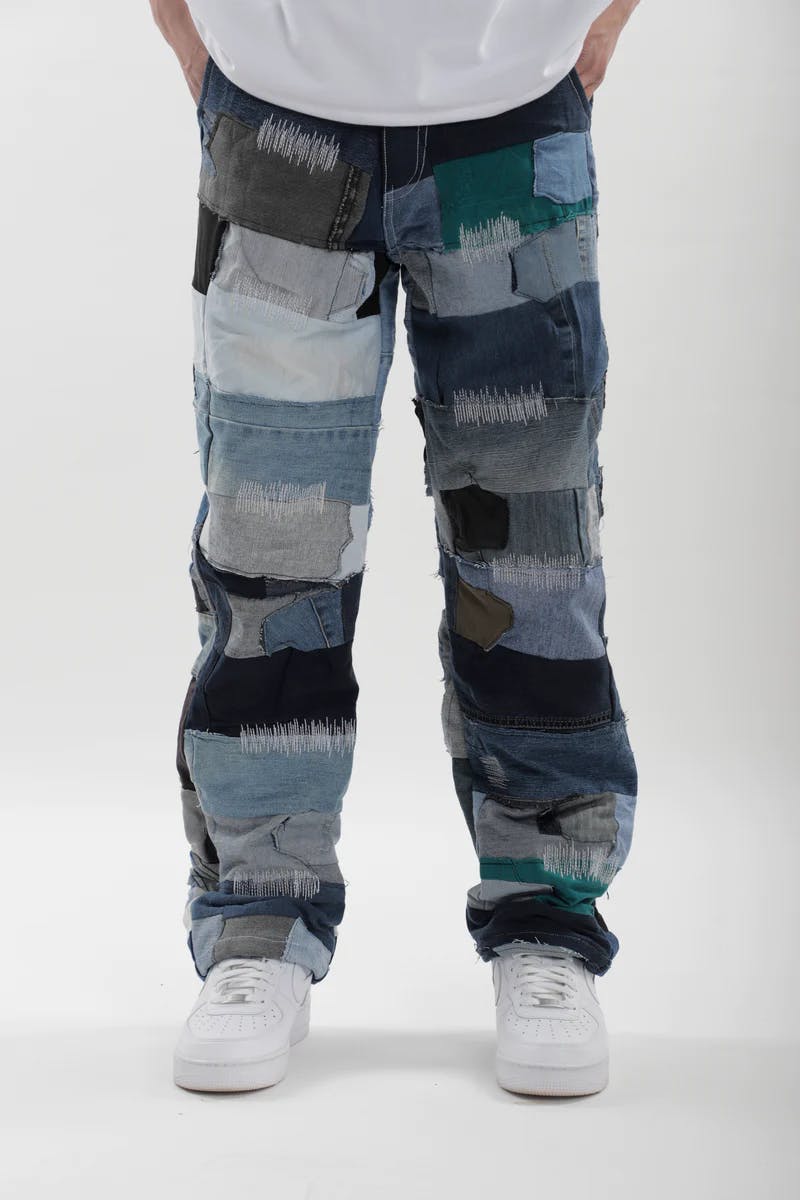 Denim Upcycled Jeans, a product by TOFFLE