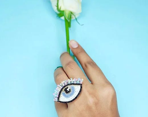 Eye Ring, a product by Label Pooja Rohra