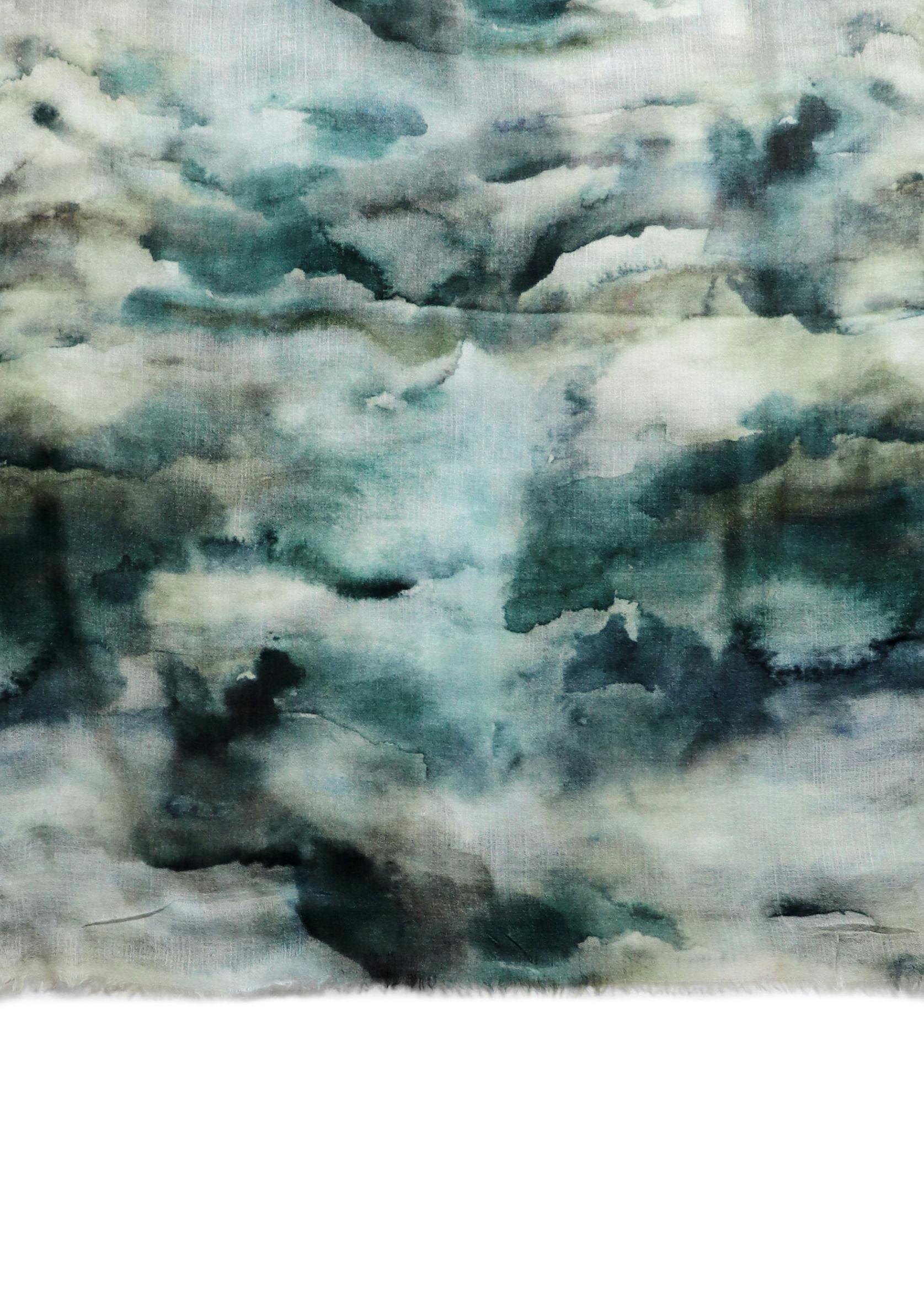 Thumbnail preview #3 for Camouflaged clouds scarf