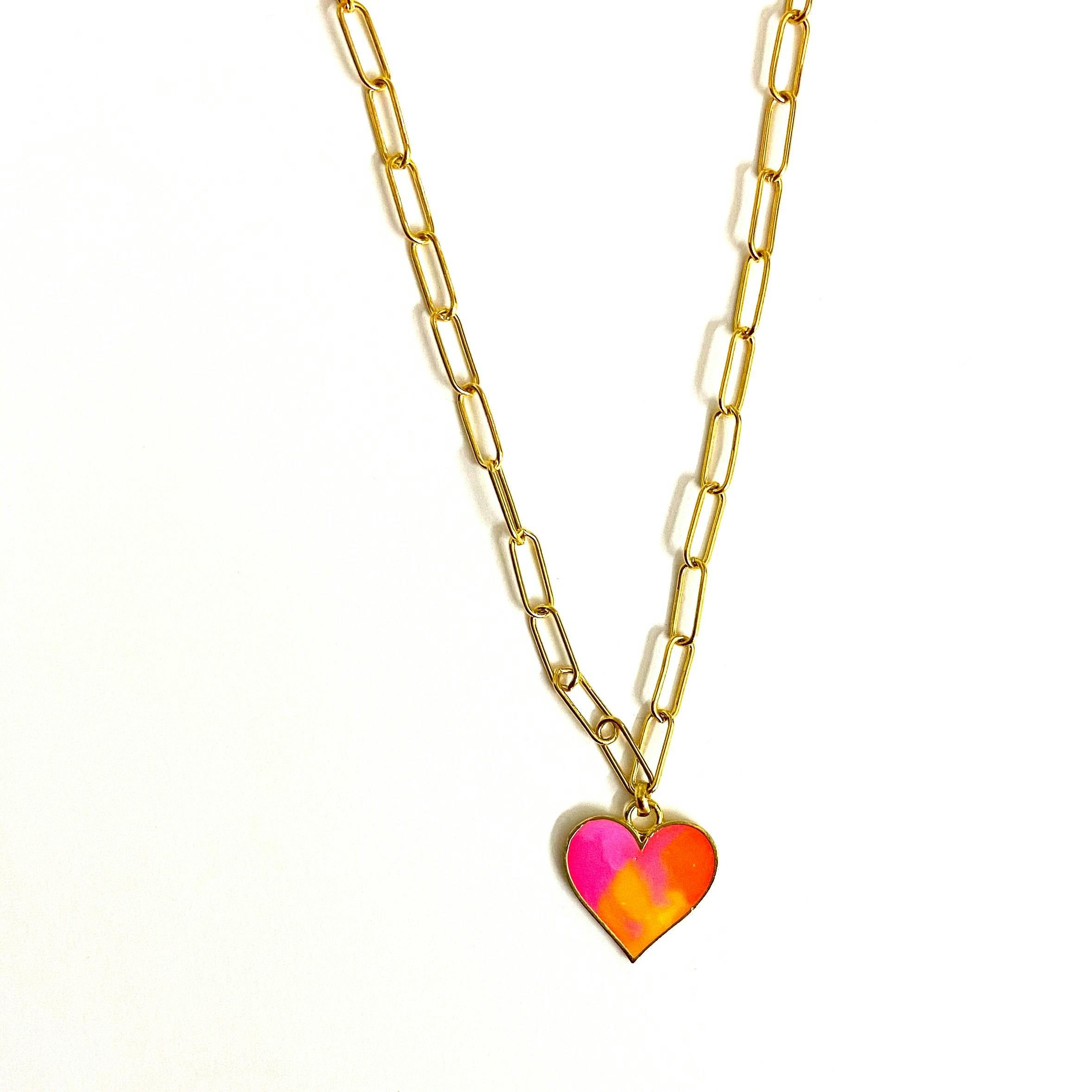 Thumbnail preview #0 for Happy heart pendant
