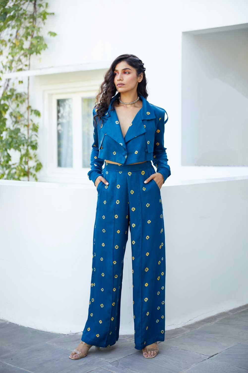 Thumbnail preview #3 for Bluebell Convertible Trench Co-ord Set as seen on Taapsee Pannu