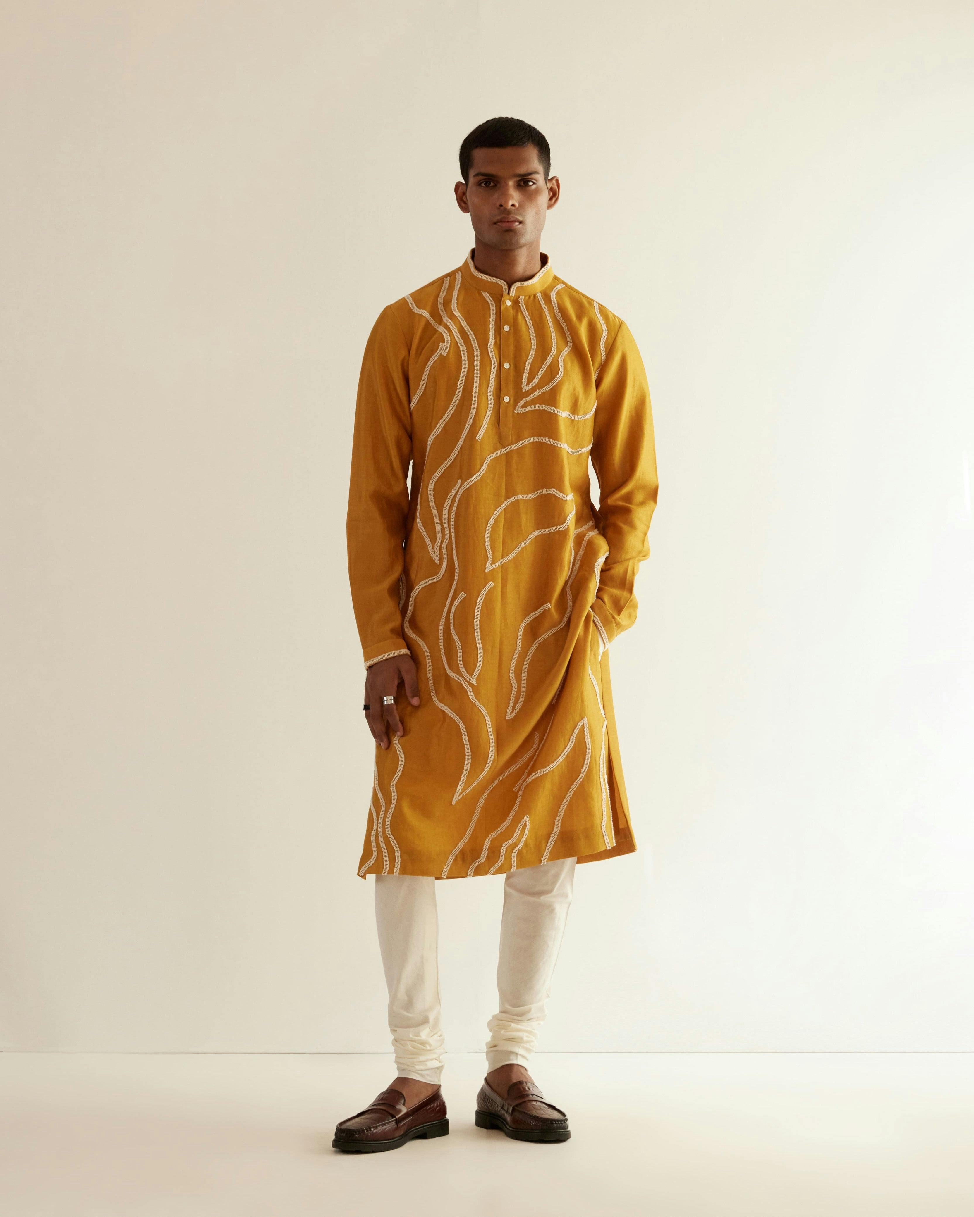 DNA Embroidered Kurta Set, a product by Country Made