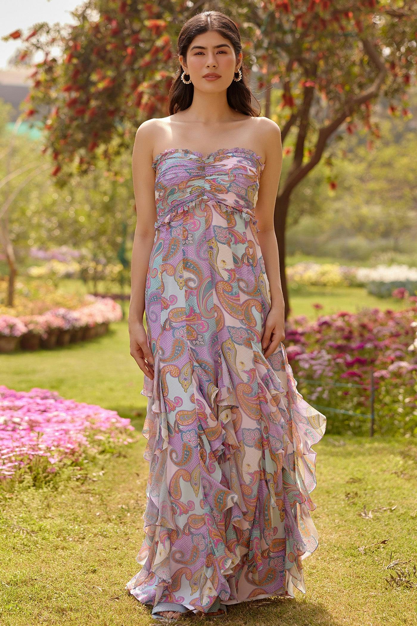 Serene Ruffle Dress, a product by Rae 