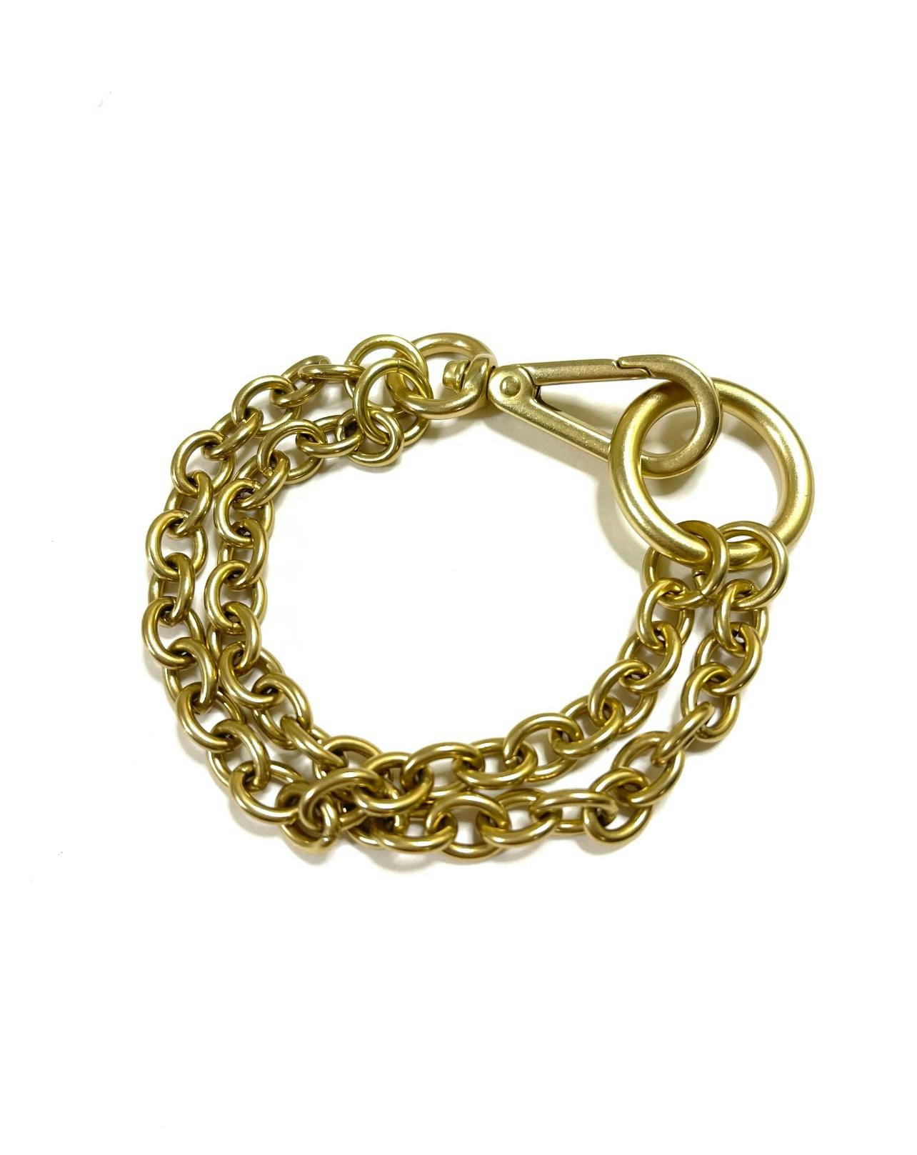 Oval (Small) Brass Bracelet, a product by Ashera Armour