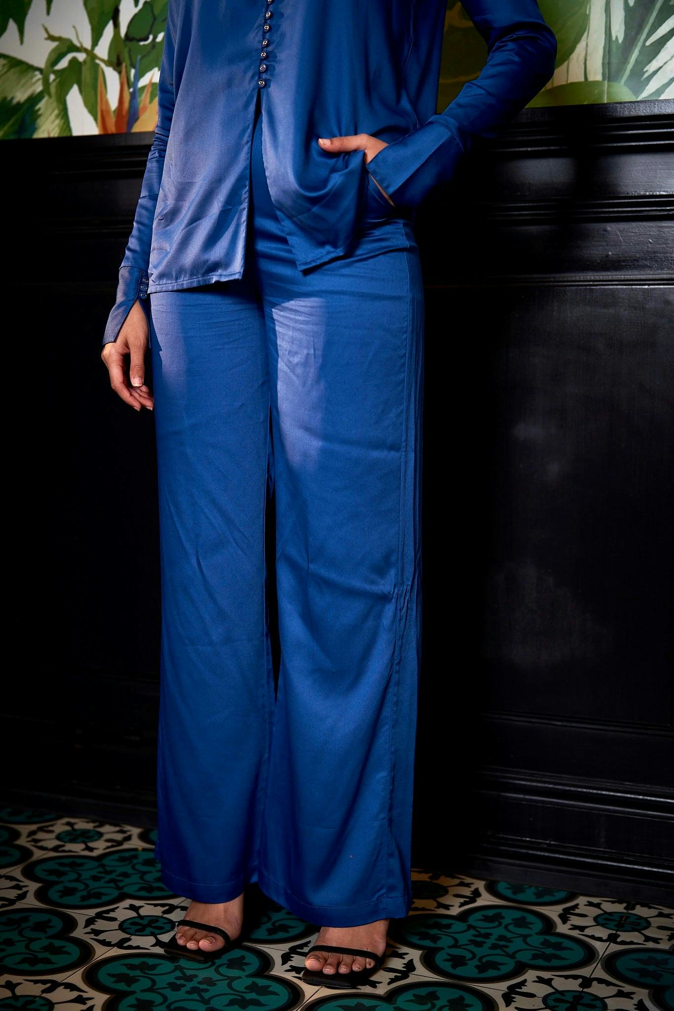 Thumbnail preview #1 for IRIS WIDE LEG TROUSERS