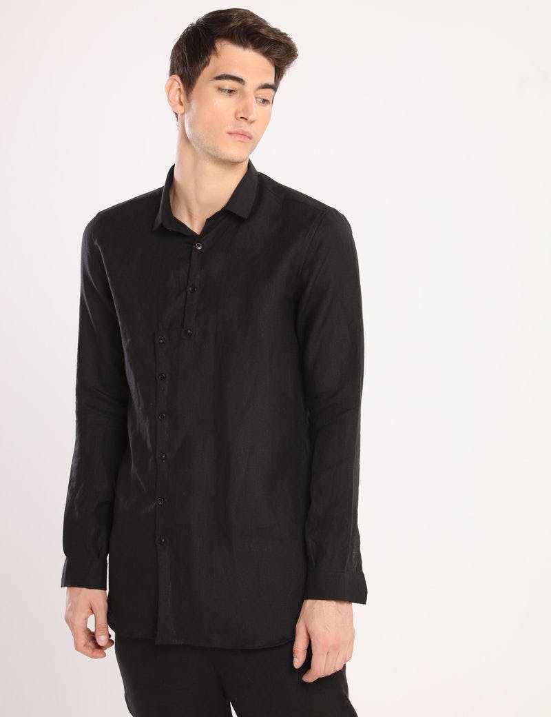 EDGEWOOD SHIRT - BLACK, a product by Son of a Noble