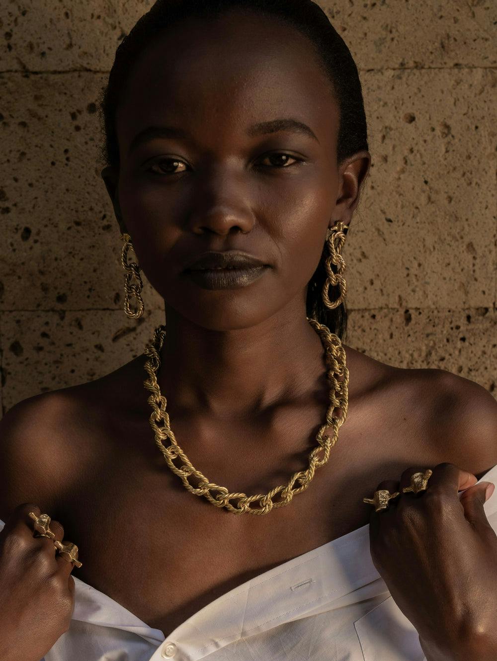 MAKONGE SKINNY NECKLACE, a product by JIAMINI