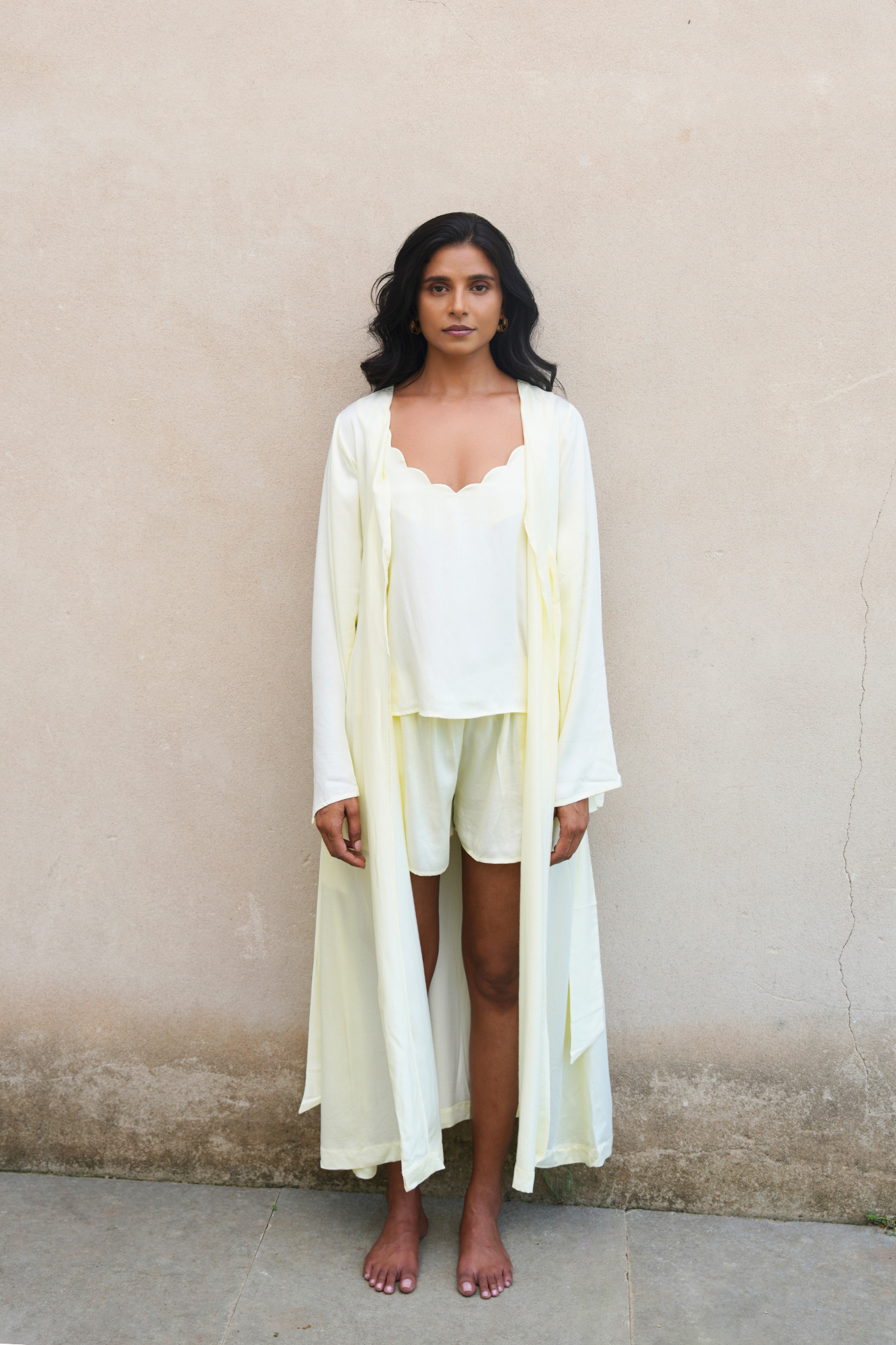 Ivory Yellow Robe, a product by Sleeplove