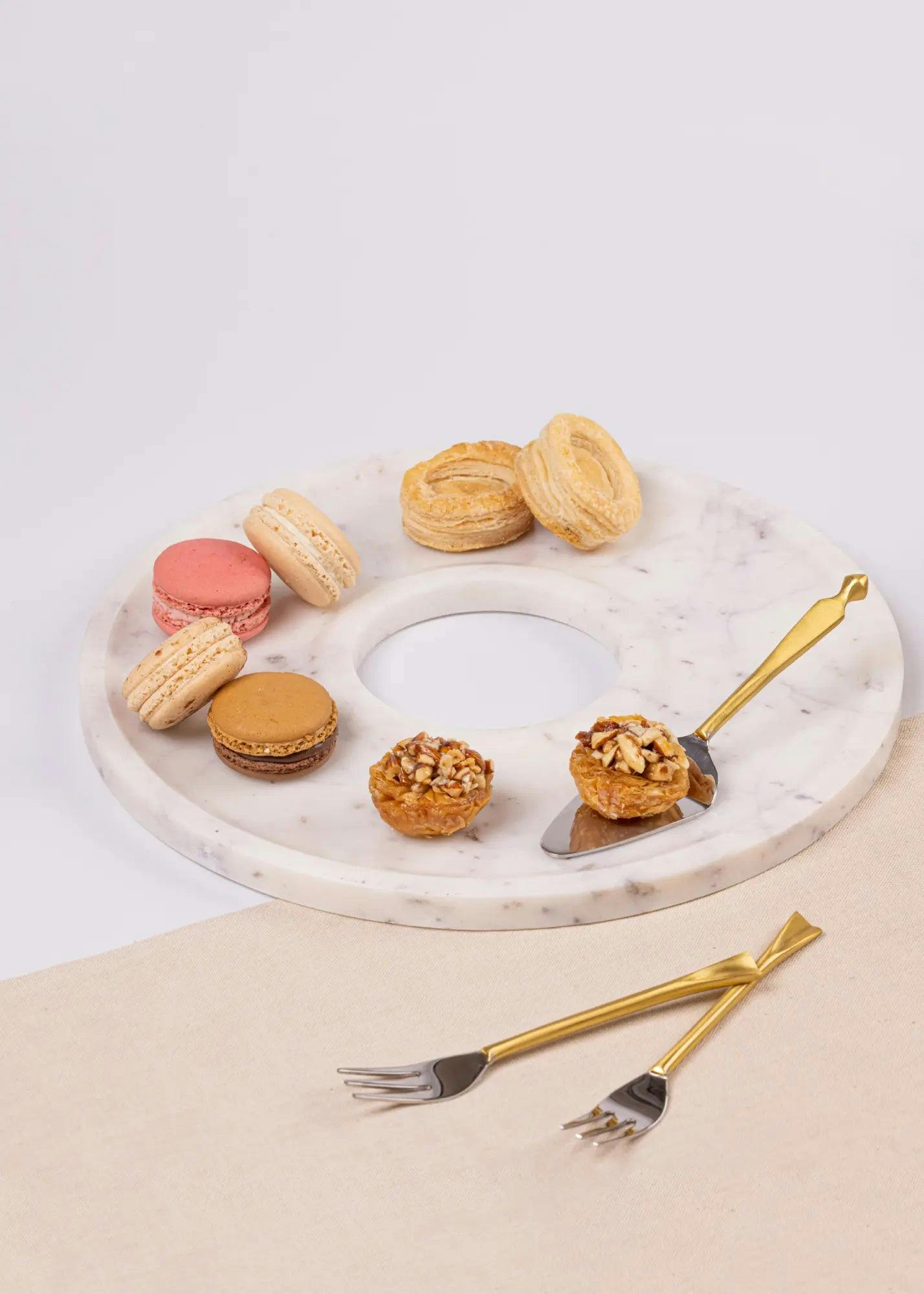 Marble Donut Platter, a product by Gado Living
