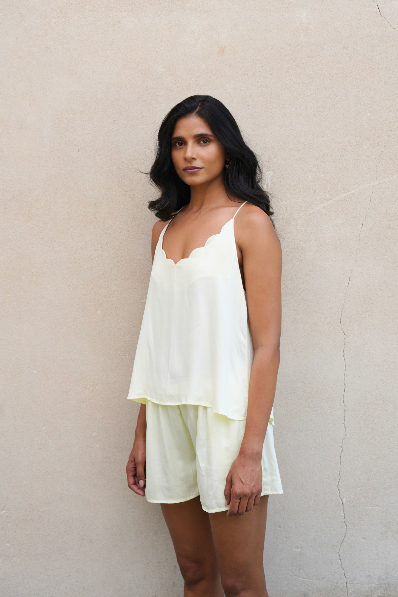 Ivory Yellow Camisole Set, a product by Sleeplove