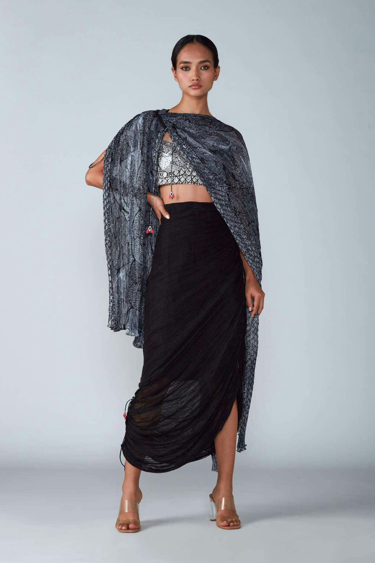 Bustier & Skirt, a product by Saaksha & Kinni 