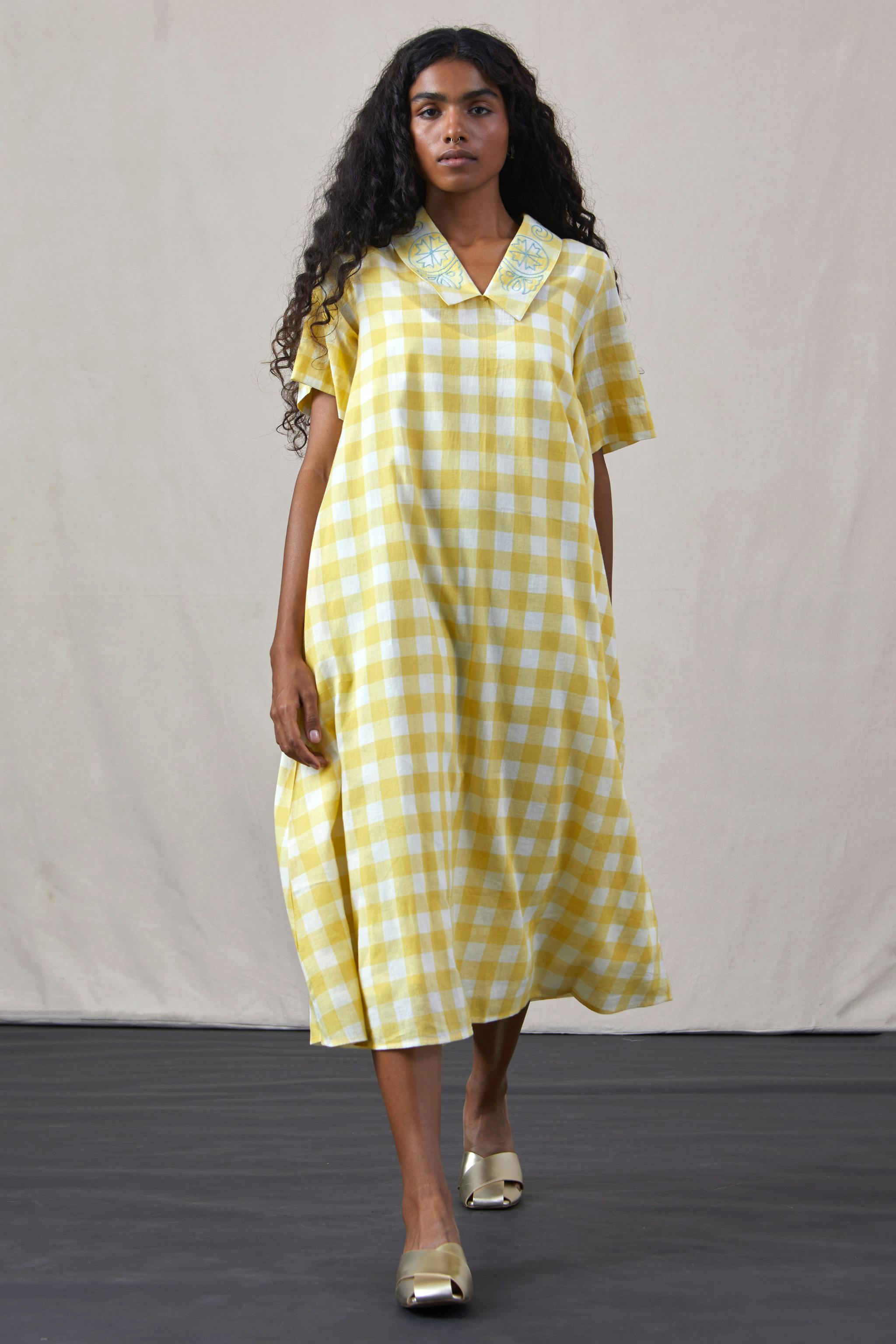 Thumbnail preview #2 for Navvi - Dress Yellow