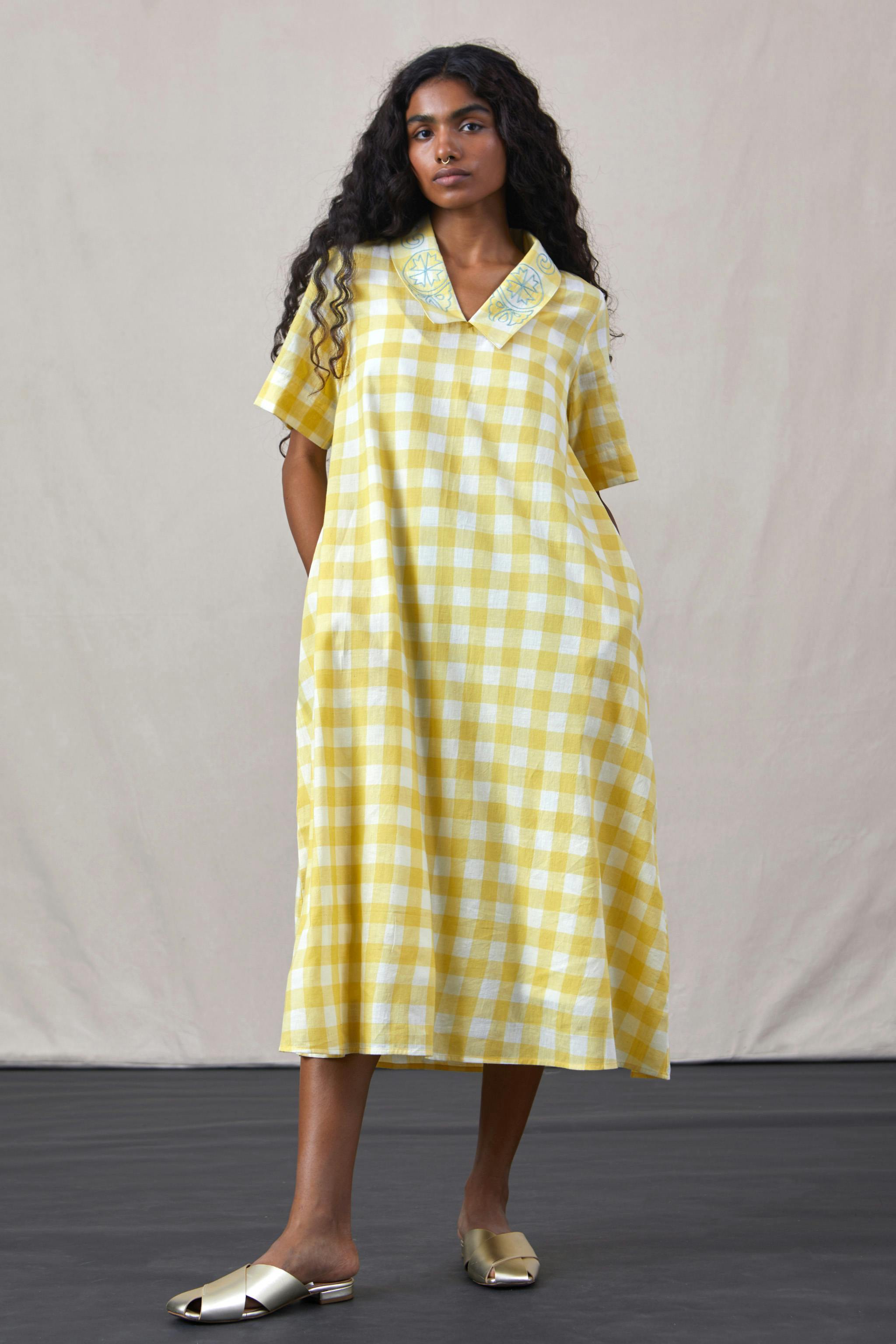 Thumbnail preview #7 for Navvi - Dress Yellow