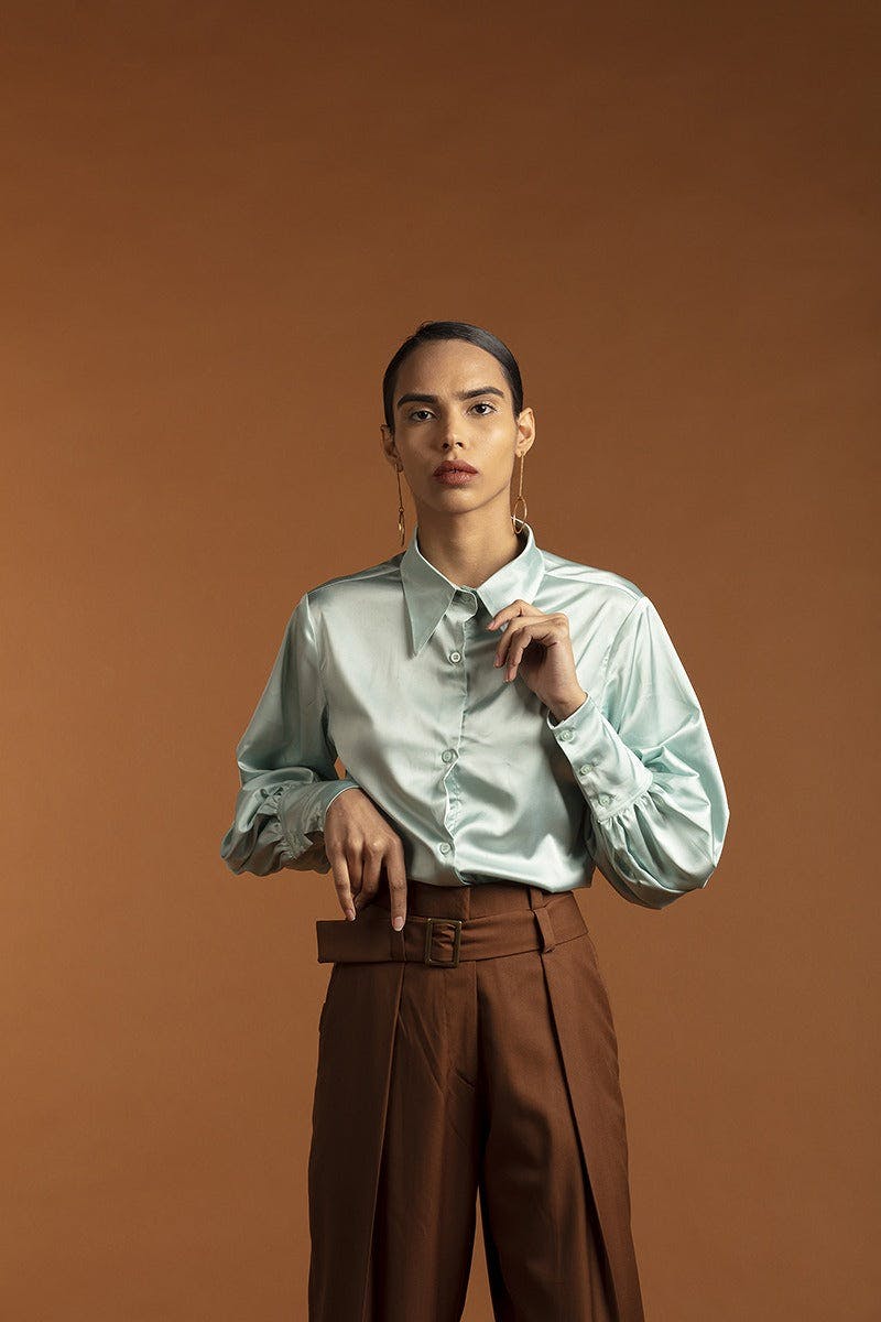 Classic Ice Blue Shirt, a product by Corpora Studio