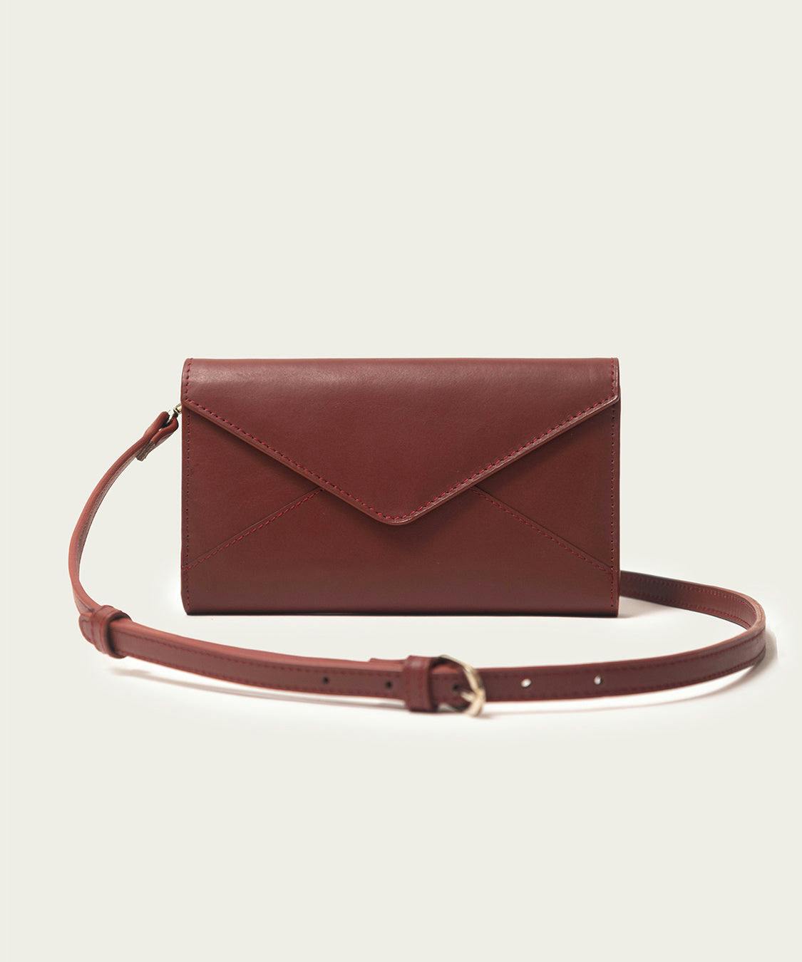 Thumbnail preview #0 for CAROLENA CLUTCH - Burgundy