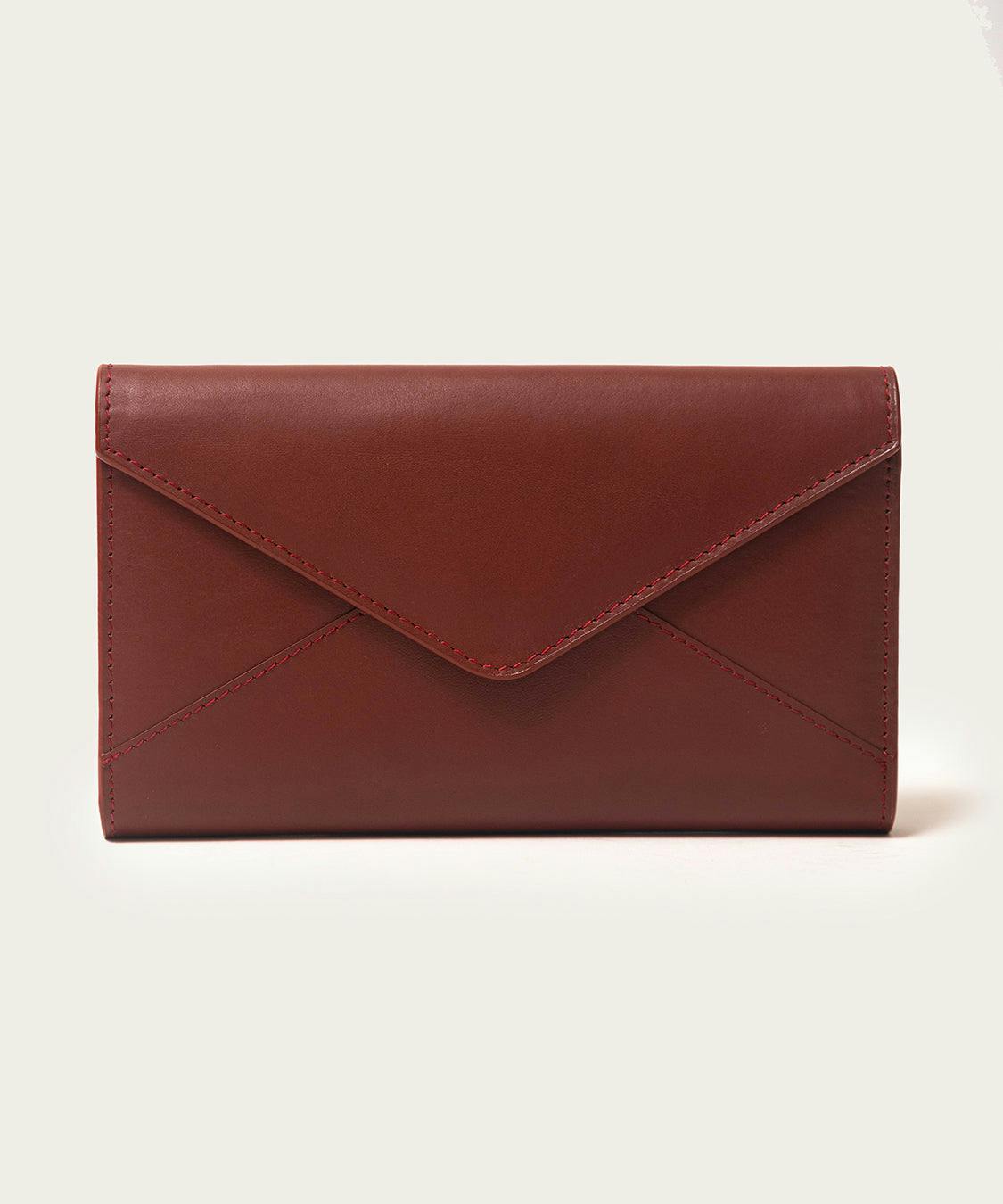 Thumbnail preview #2 for CAROLENA CLUTCH - Burgundy