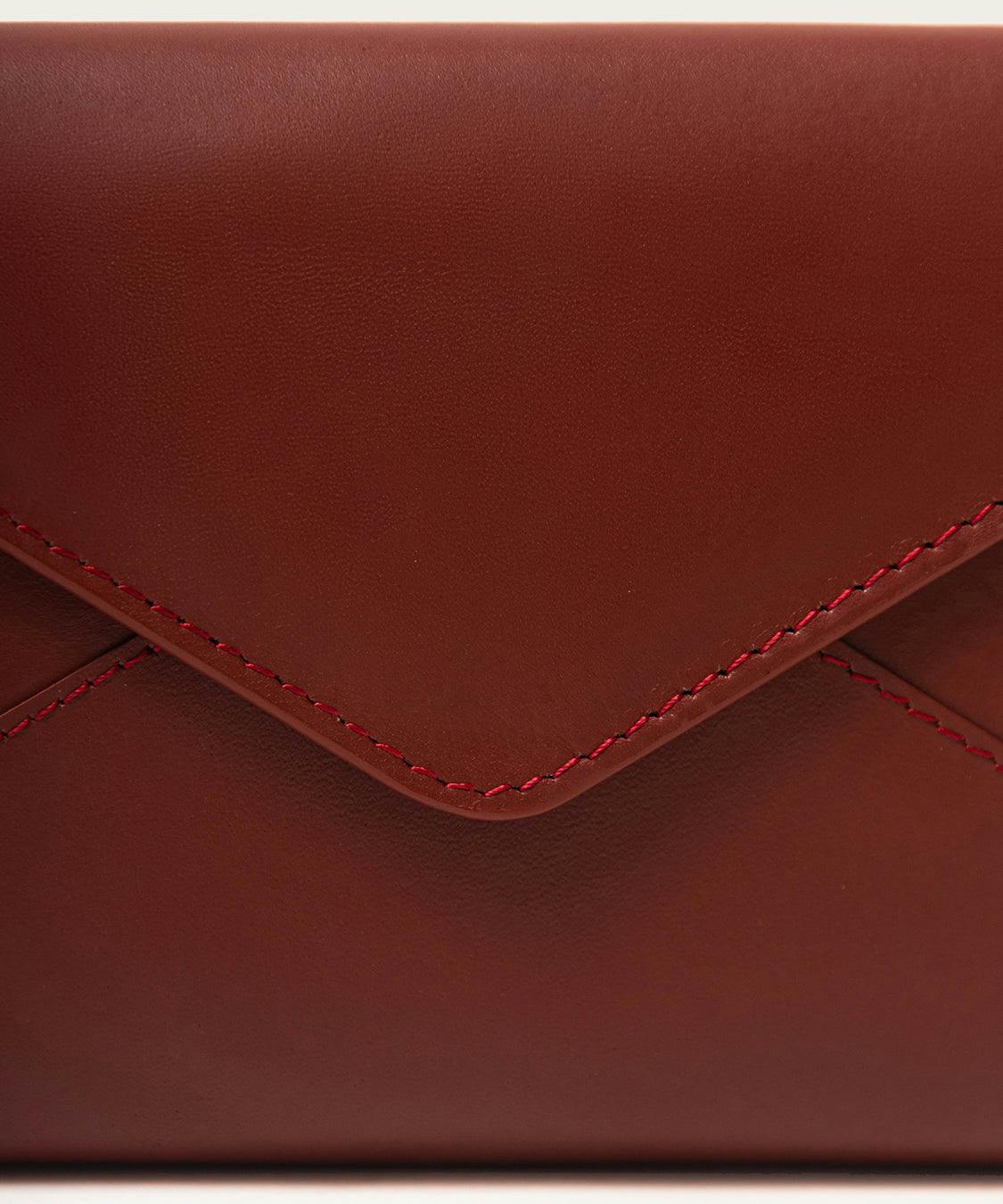Thumbnail preview #4 for CAROLENA CLUTCH - Burgundy