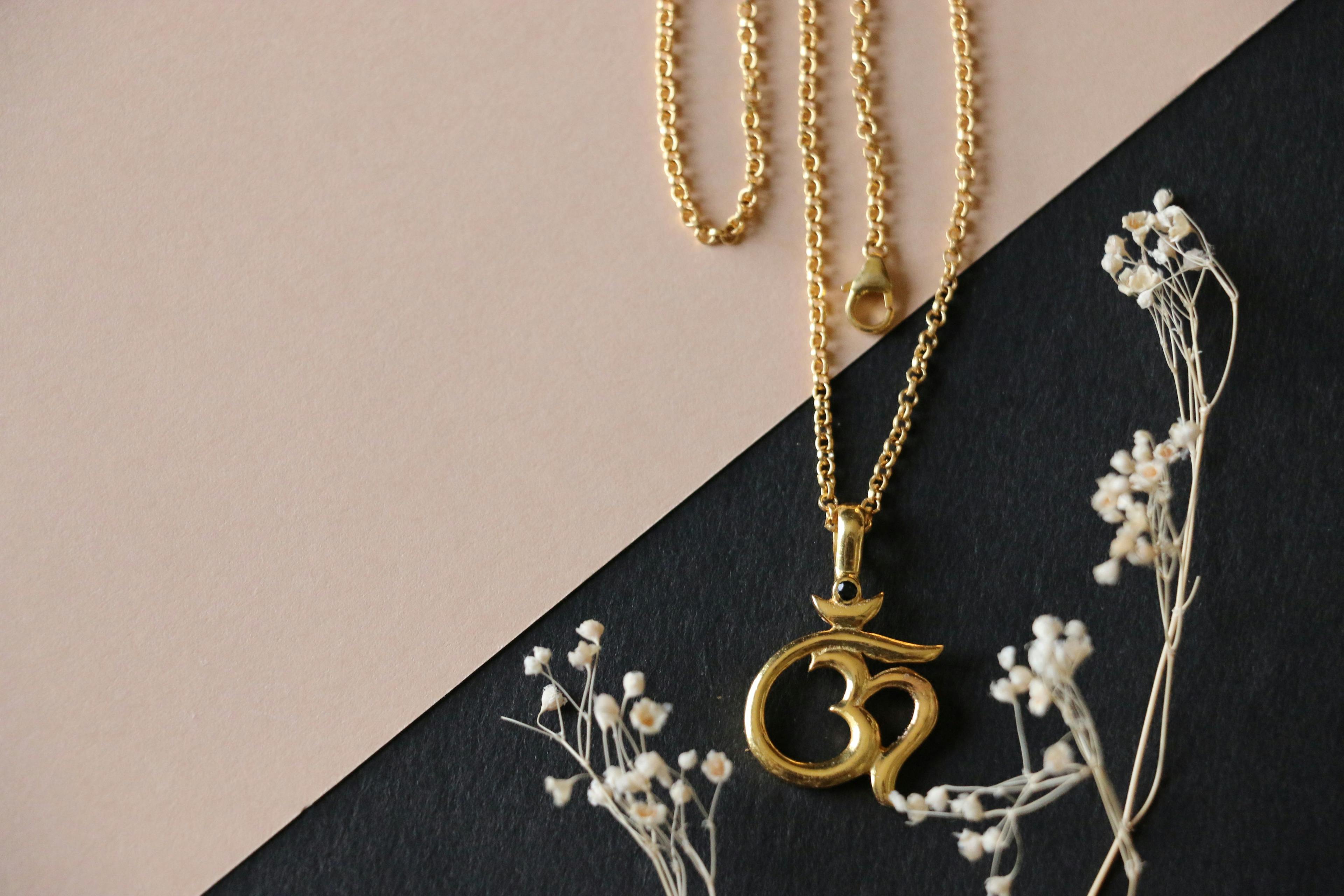 Thumbnail preview #2 for Om charm necklace