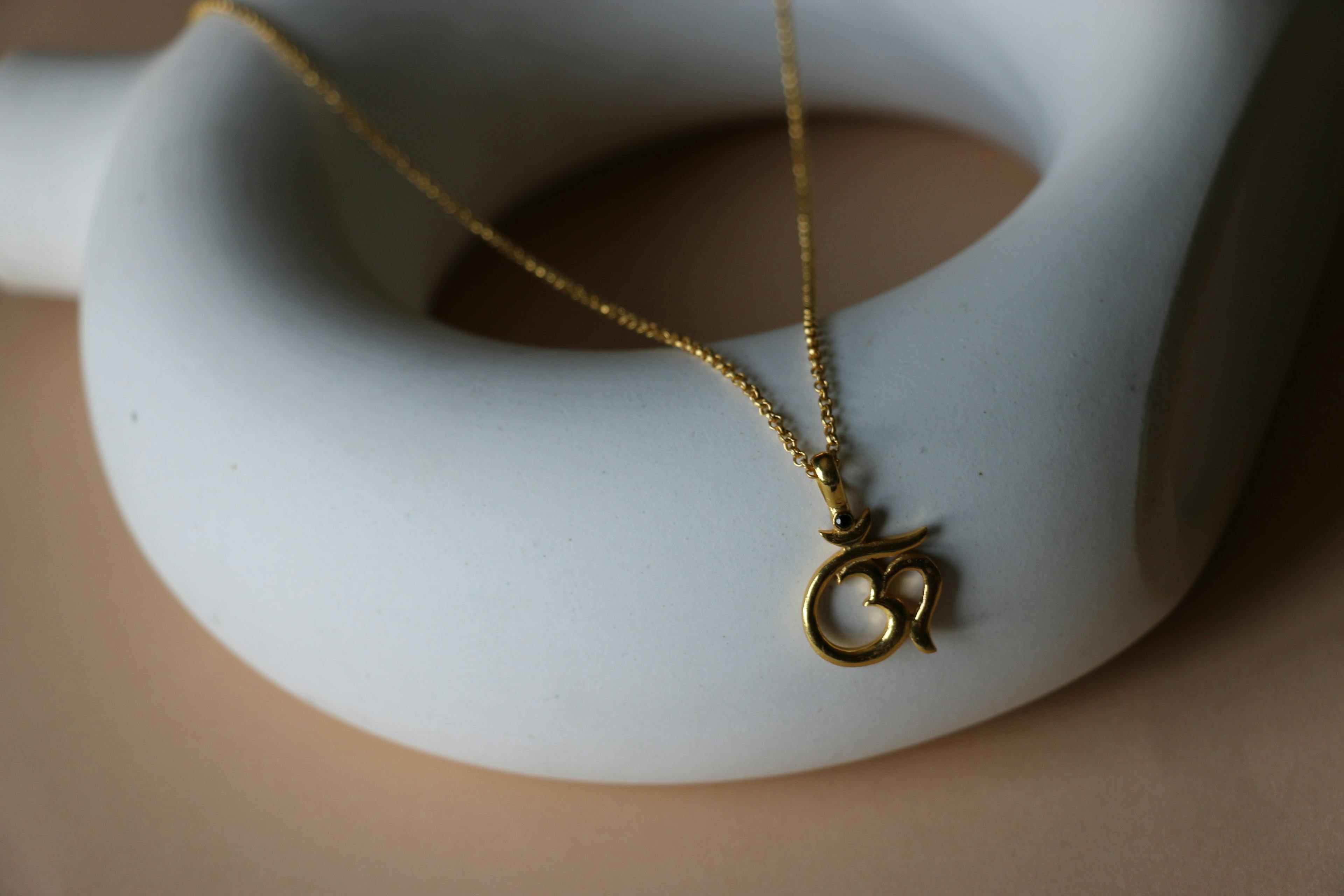 Thumbnail preview #4 for Om charm necklace