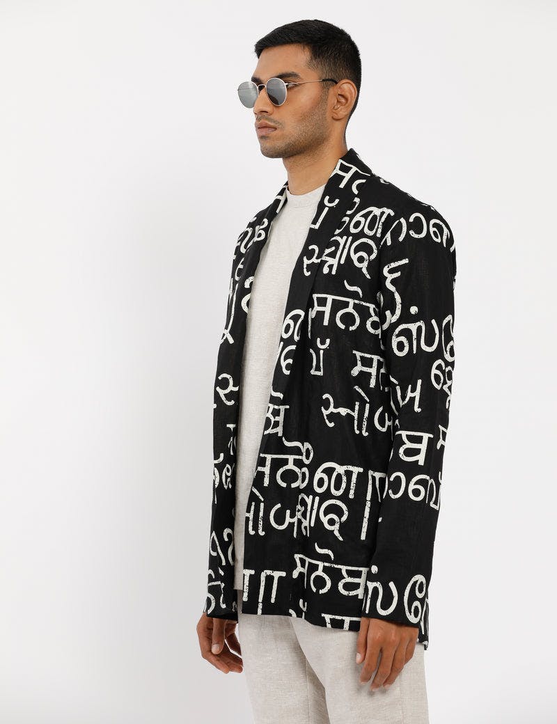 ARAVALI JACKET - BLACK, a product by Son of a Noble