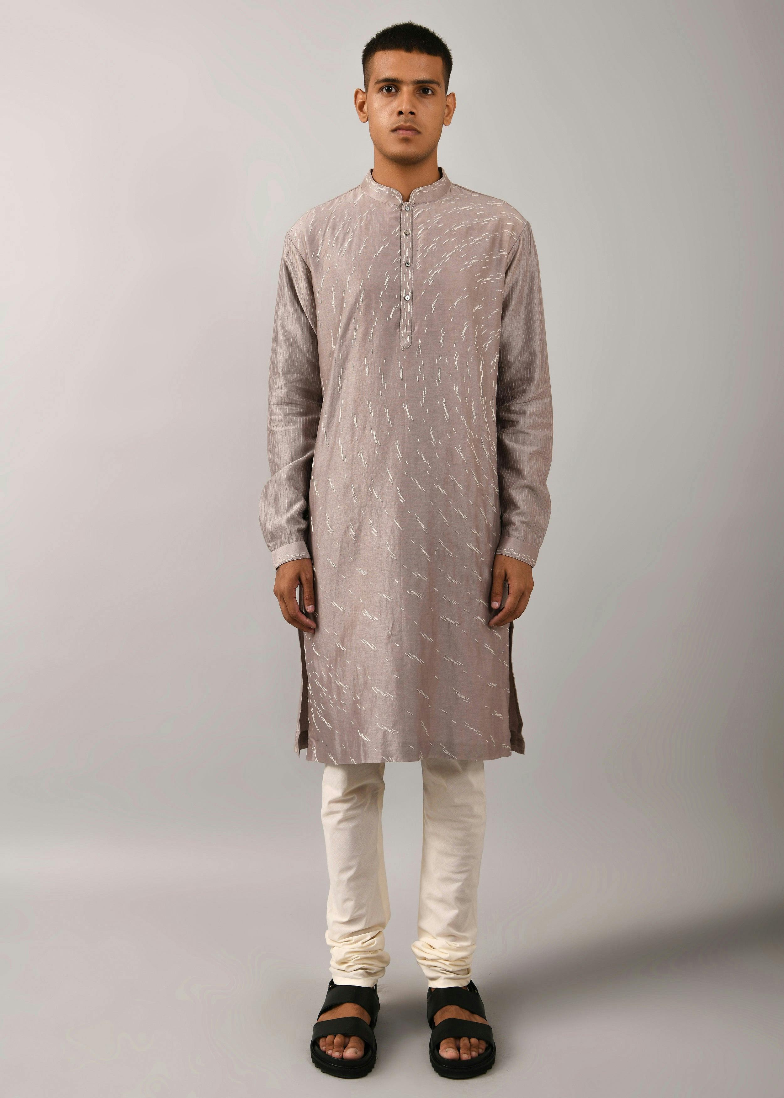 Shooting Star Embroidered Kurta Set, a product by Country Made