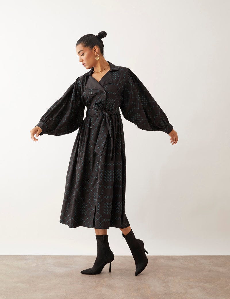 ALEXIS DRESS - BLACK, a product by Son of a Noble