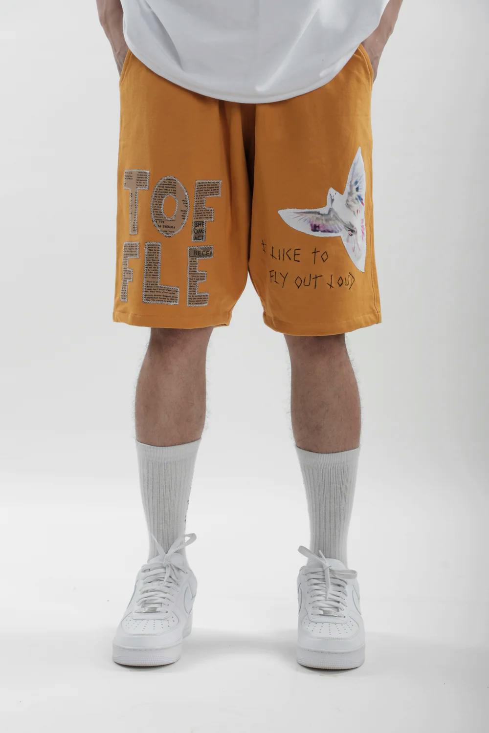 Flying Out Loud Shorts, a product by TOFFLE