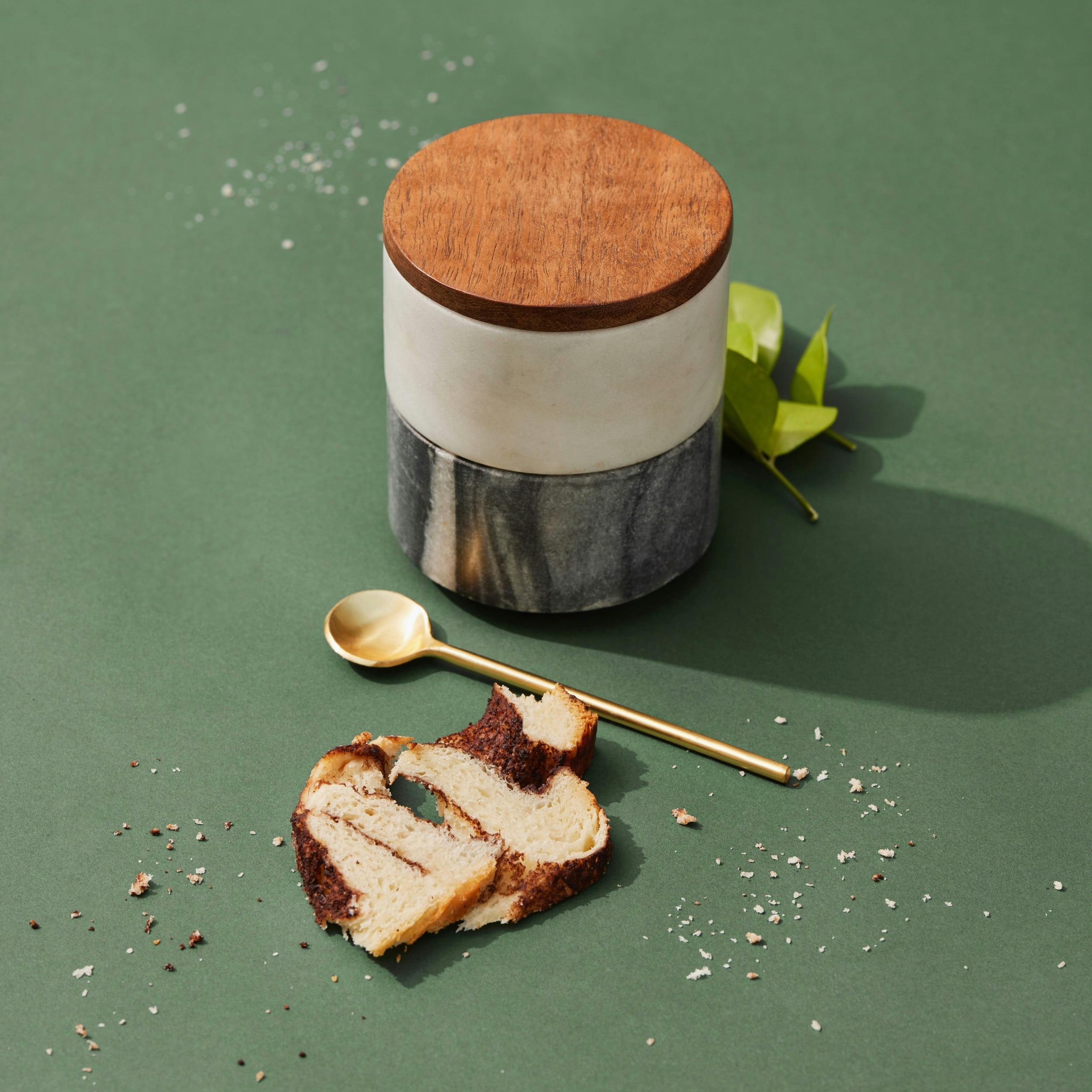 Stacked Marble Spread Jars, a product by Hello December