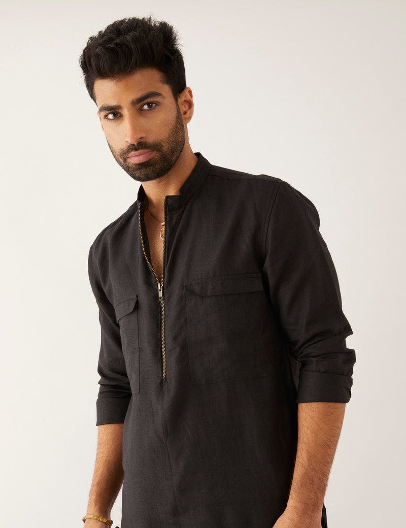 RUKIN - SHIRT - BLACK, a product by Son of a Noble