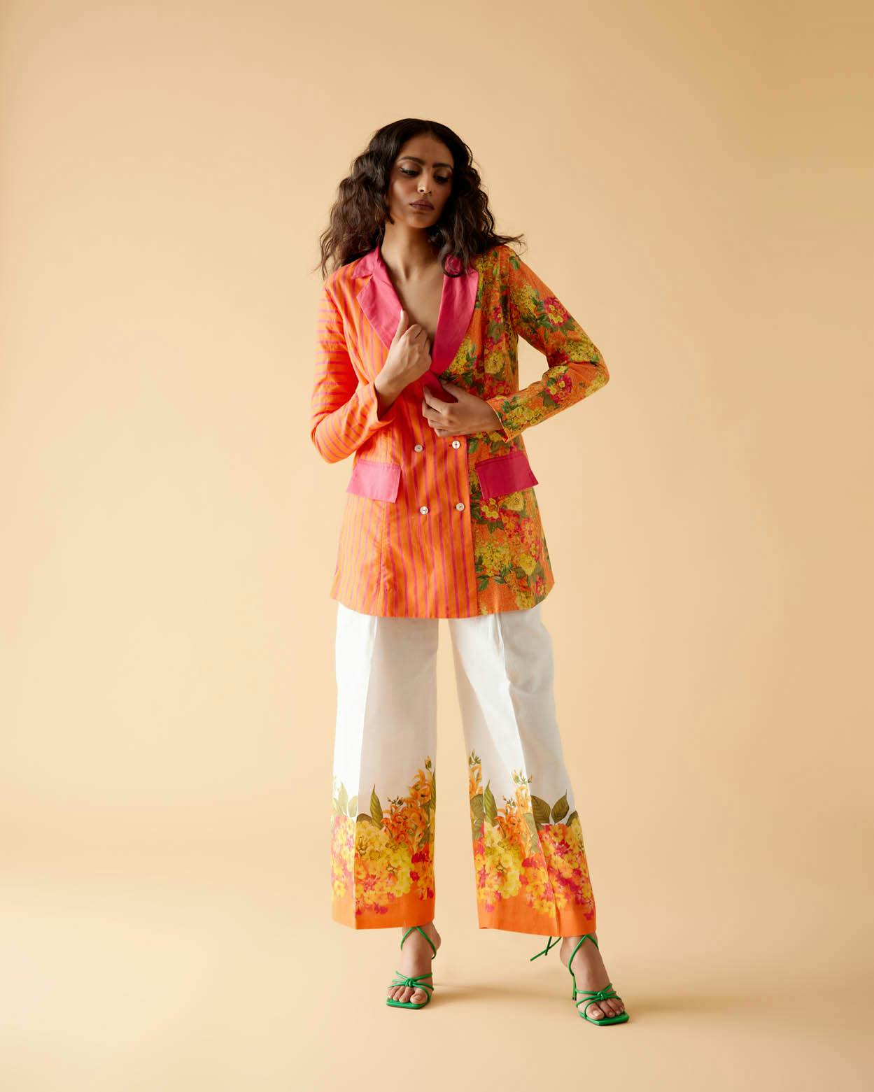 Palash Blazer, a product by Moh India